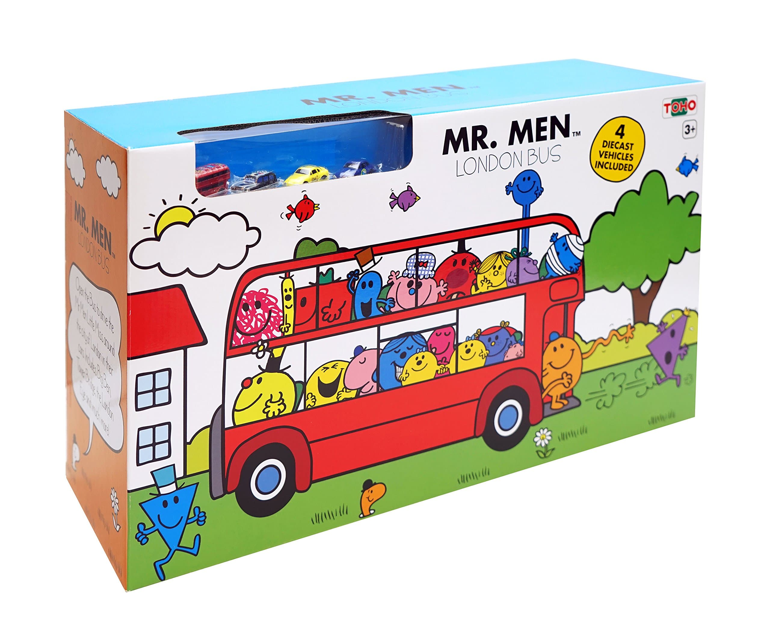 Mr Men 290692 Red London Bus