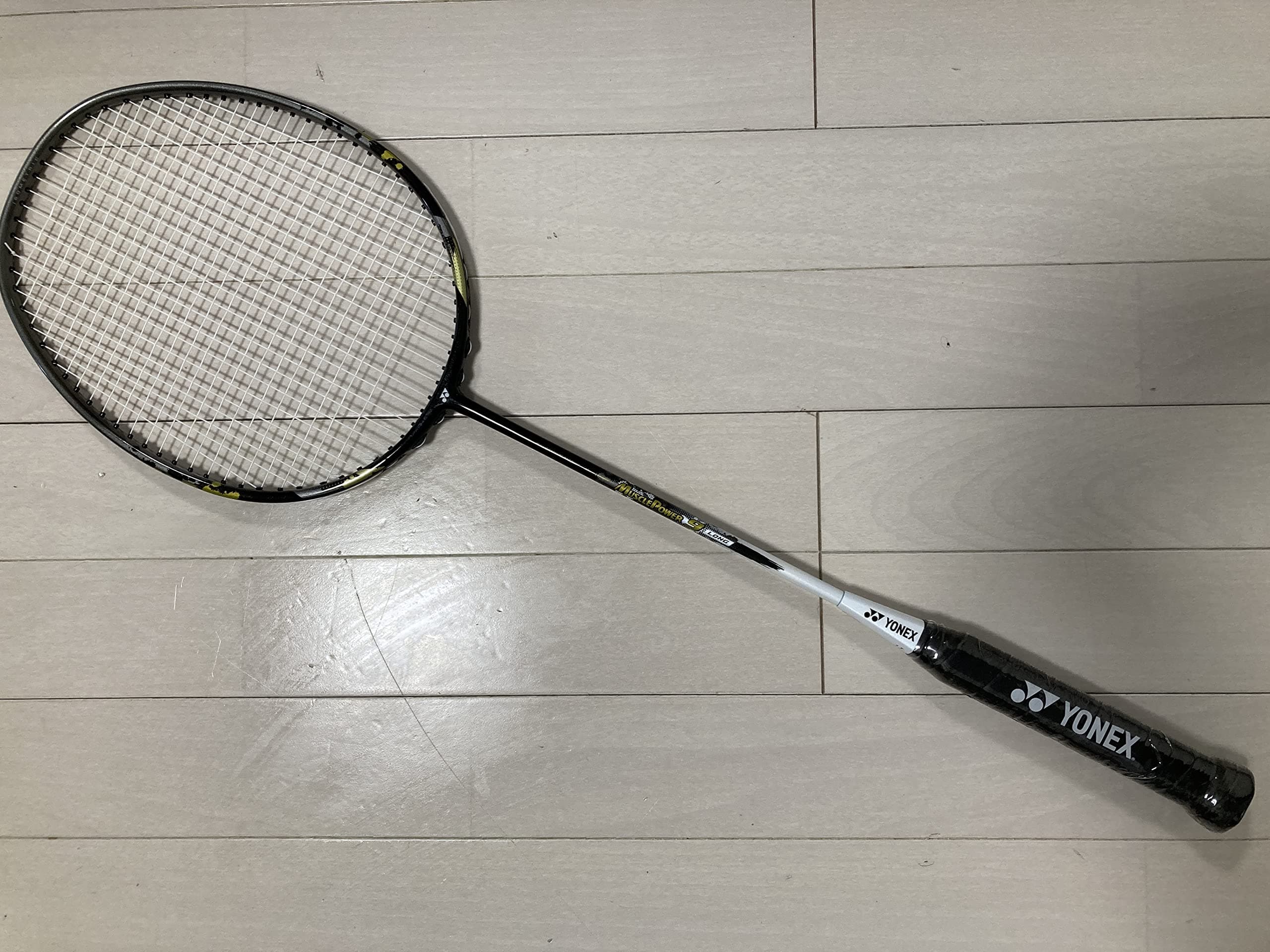 Badminton Racket Muscle Power 9 Long 3UG5 88g Normal Grip (mp9lb3u5f) Black Already Strings 2022