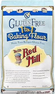 Bob's Red MillGluten Free 1-to-1 Baking Flour, 25 Pound