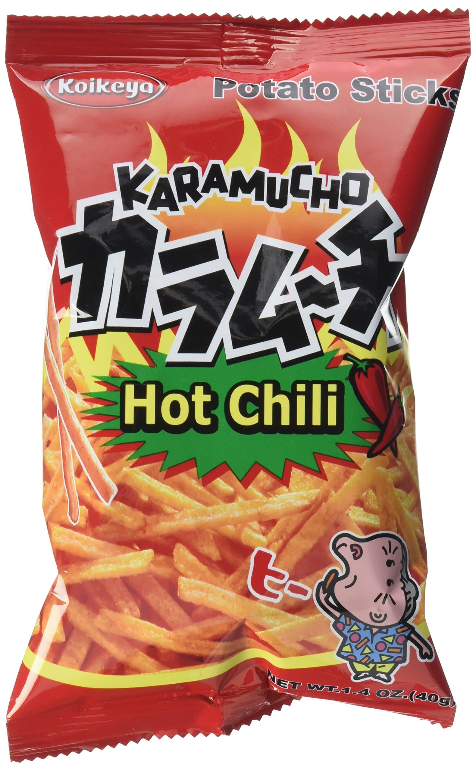 Koikeya Karamucho Sticks Chili, 1.41 Ounce