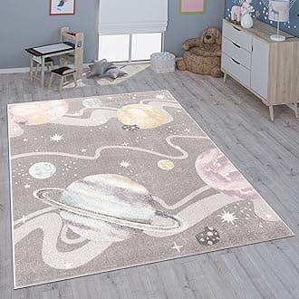 Paco Home Children's Rug Child's Room Girls Boys Various Motifs And Sizes, Size:240x340 cm, Colour:Grey 2