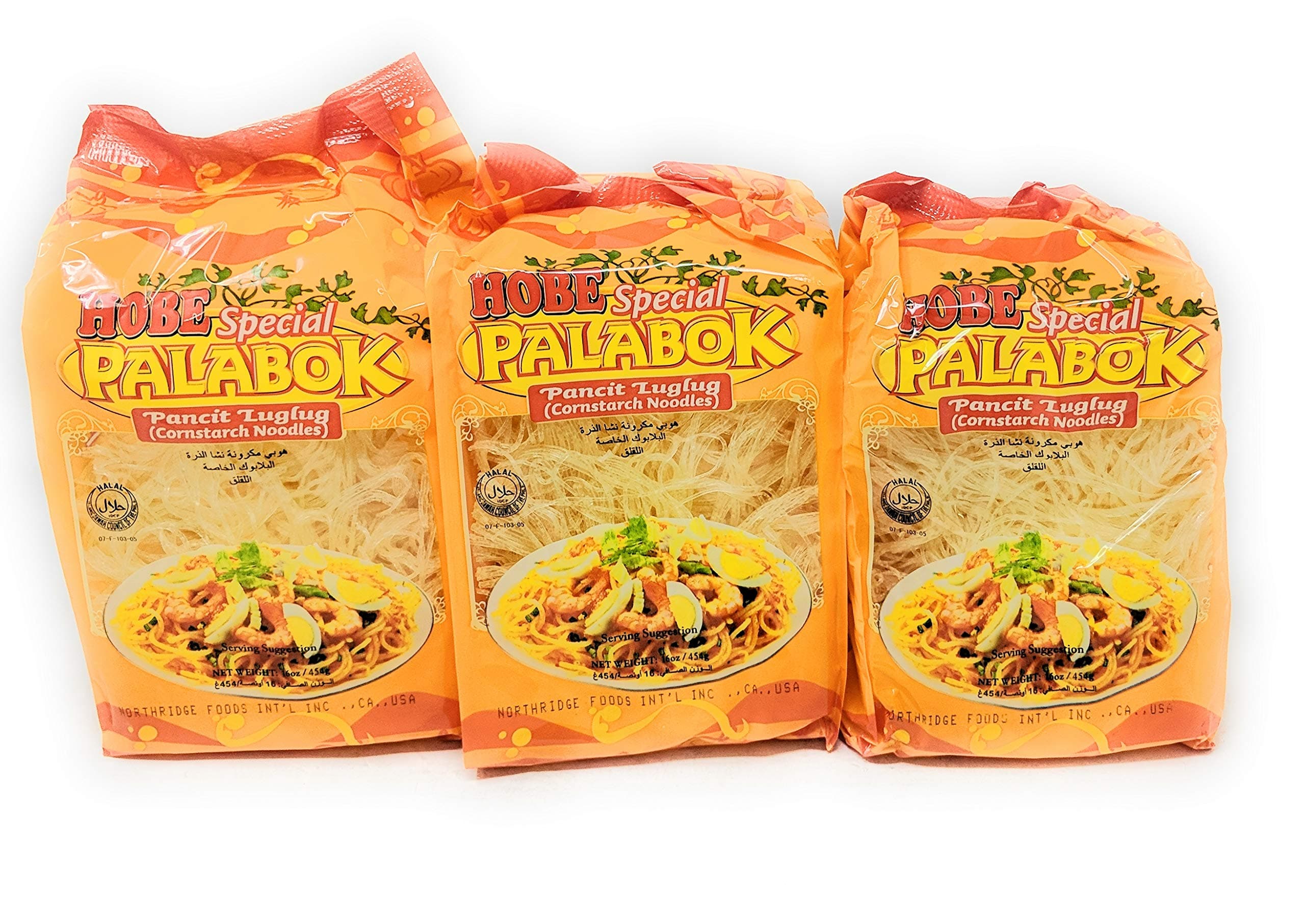 Hobe Special Palabok, Pancit Luglug, 454g, 3 Pack