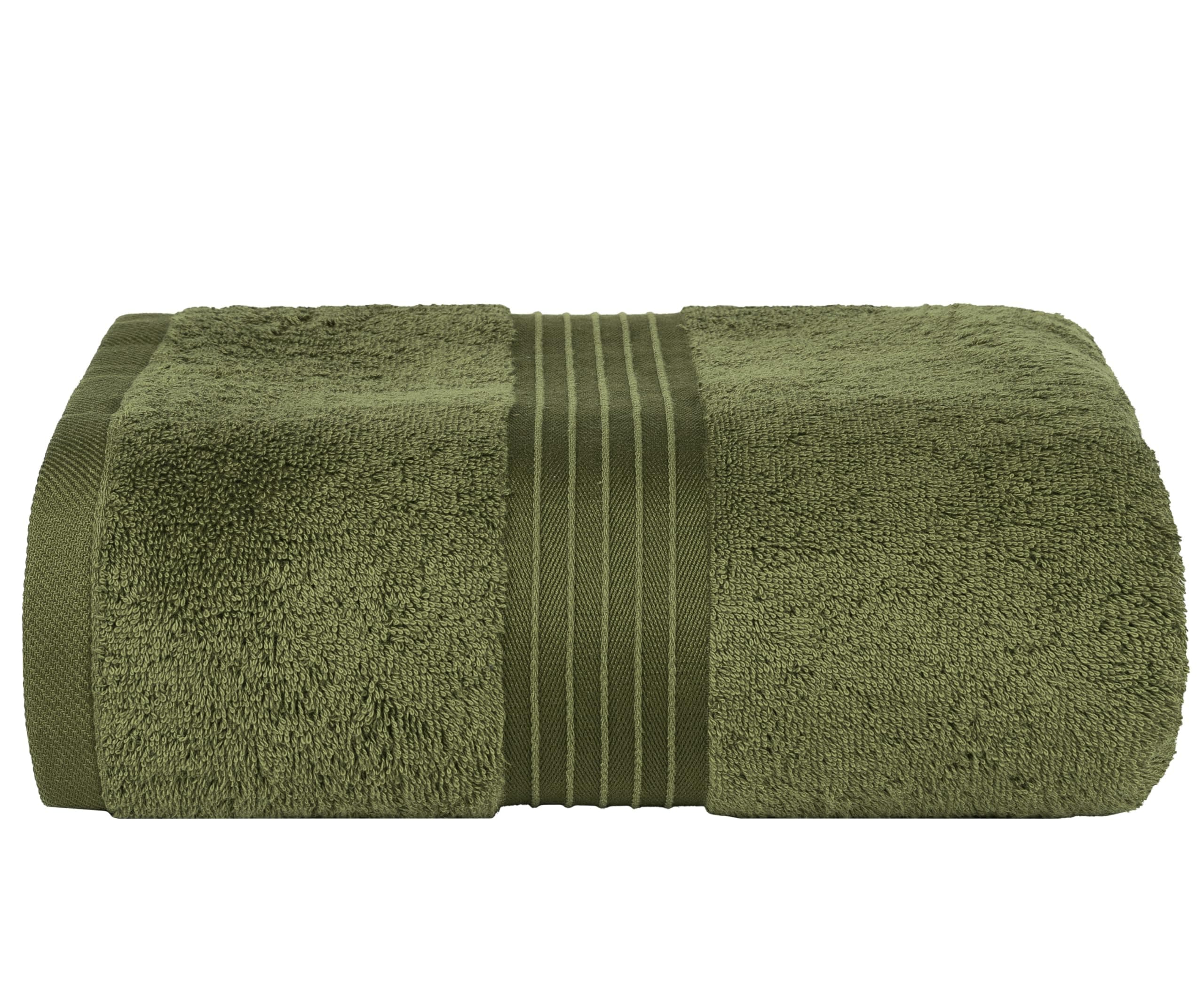 Bliss Casa - Jumbo Bath Sheet (1 Pack, 90x180 cm) - 600 GSM Large Bath Towel - 100% Combed Cotton Highly Absorbent and Quick Dry Extra Large Bath Towel - Super Soft Hotel Quality Towel