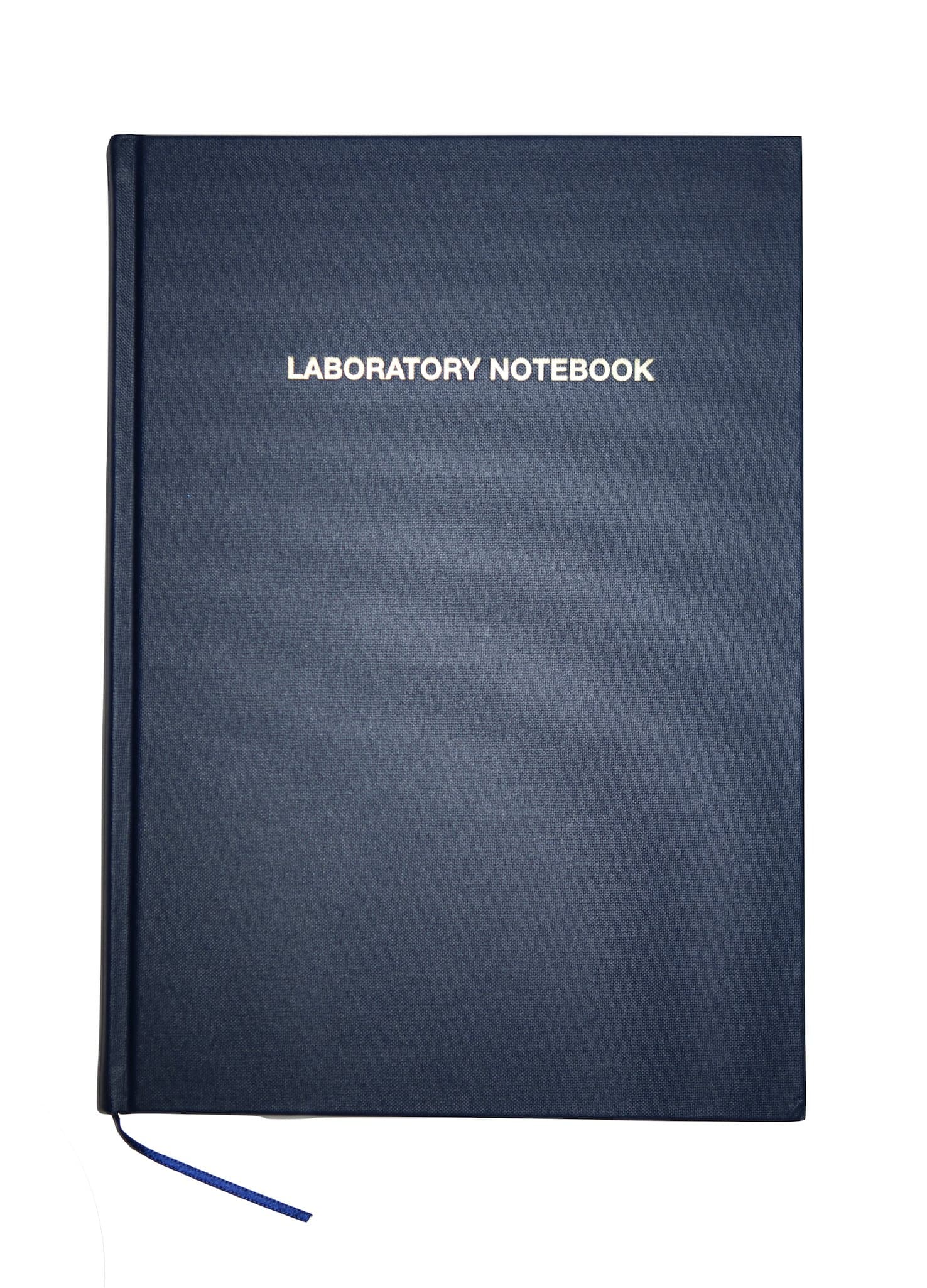 Logix Books® GLP Laboratory Notebook, A4, Section-Sewn, 5mm Scientific Grid, 192 Pages, Blue Cover (LOGIX-A4R-192-G) [Hardcover]