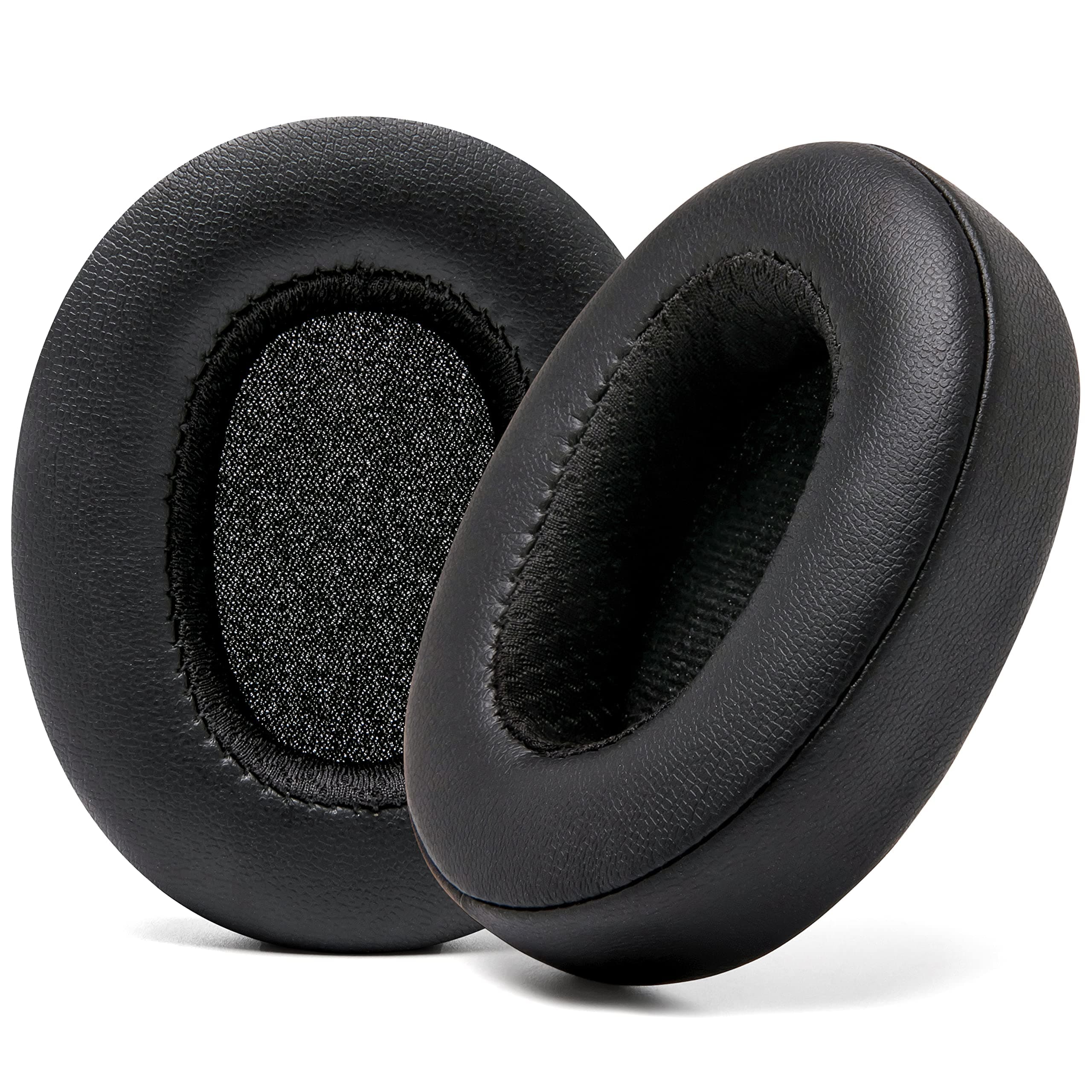 WC Wicked Cushions Extra Thick Earpads for Skullcandy Crusher/Evo/Hesh 3 Headphones & More | Improved Durability & Thickness for Improved Comfort and Noise Isolation | Black