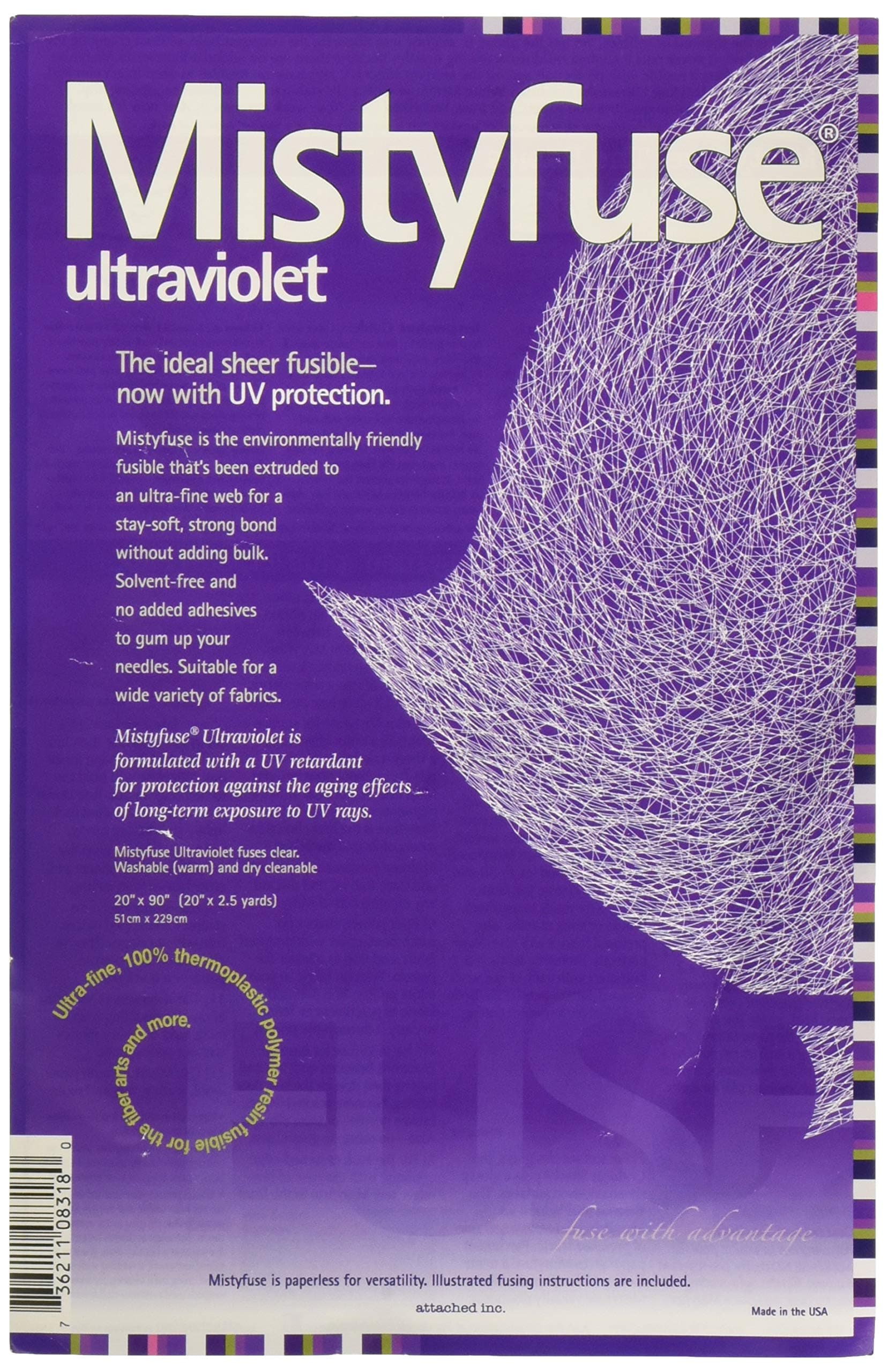 Mistyfuse- Ultra Violet-20 by 2.5 yds