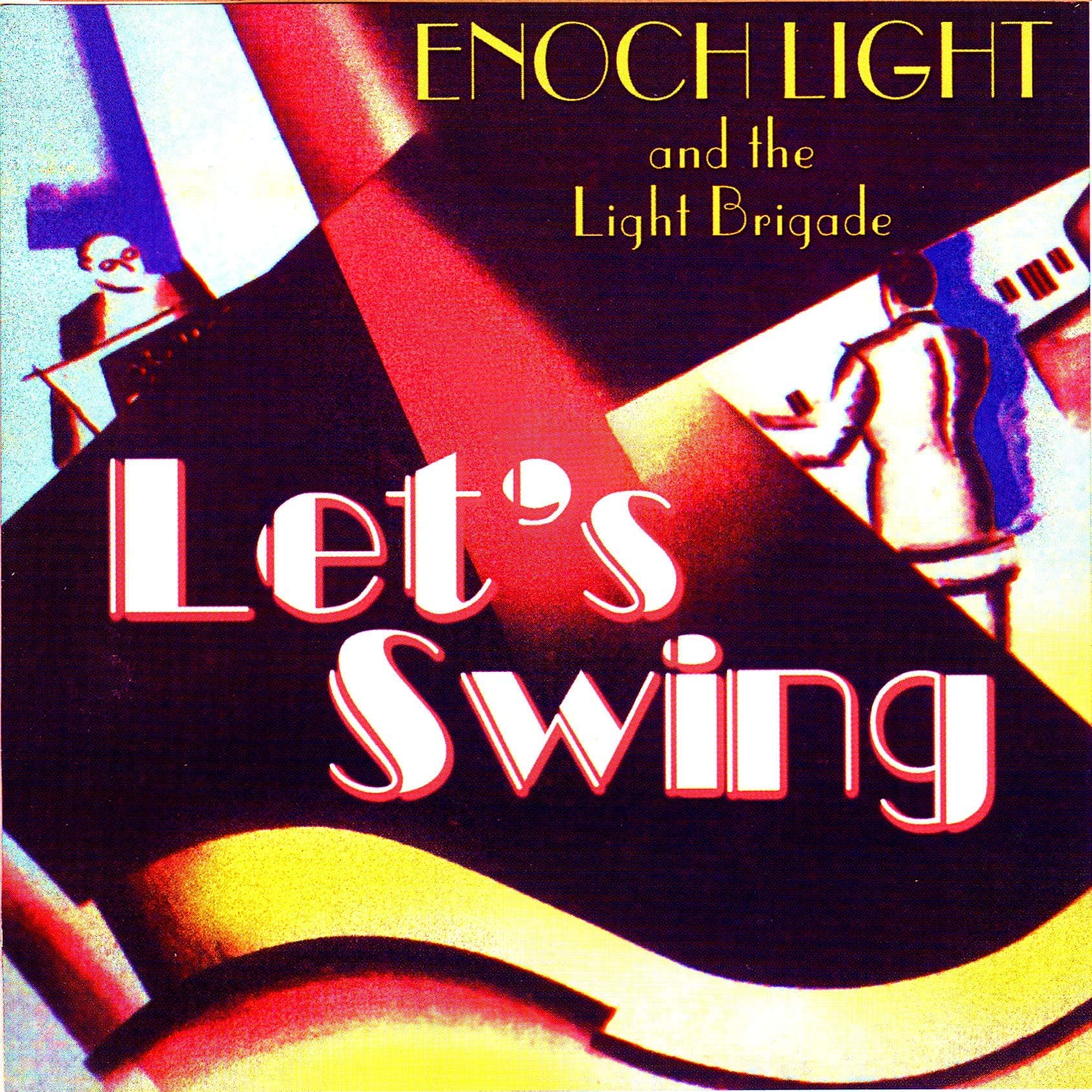 Enoch Light and the Light Brigade- Let's Swing 1999 Audio Cd.