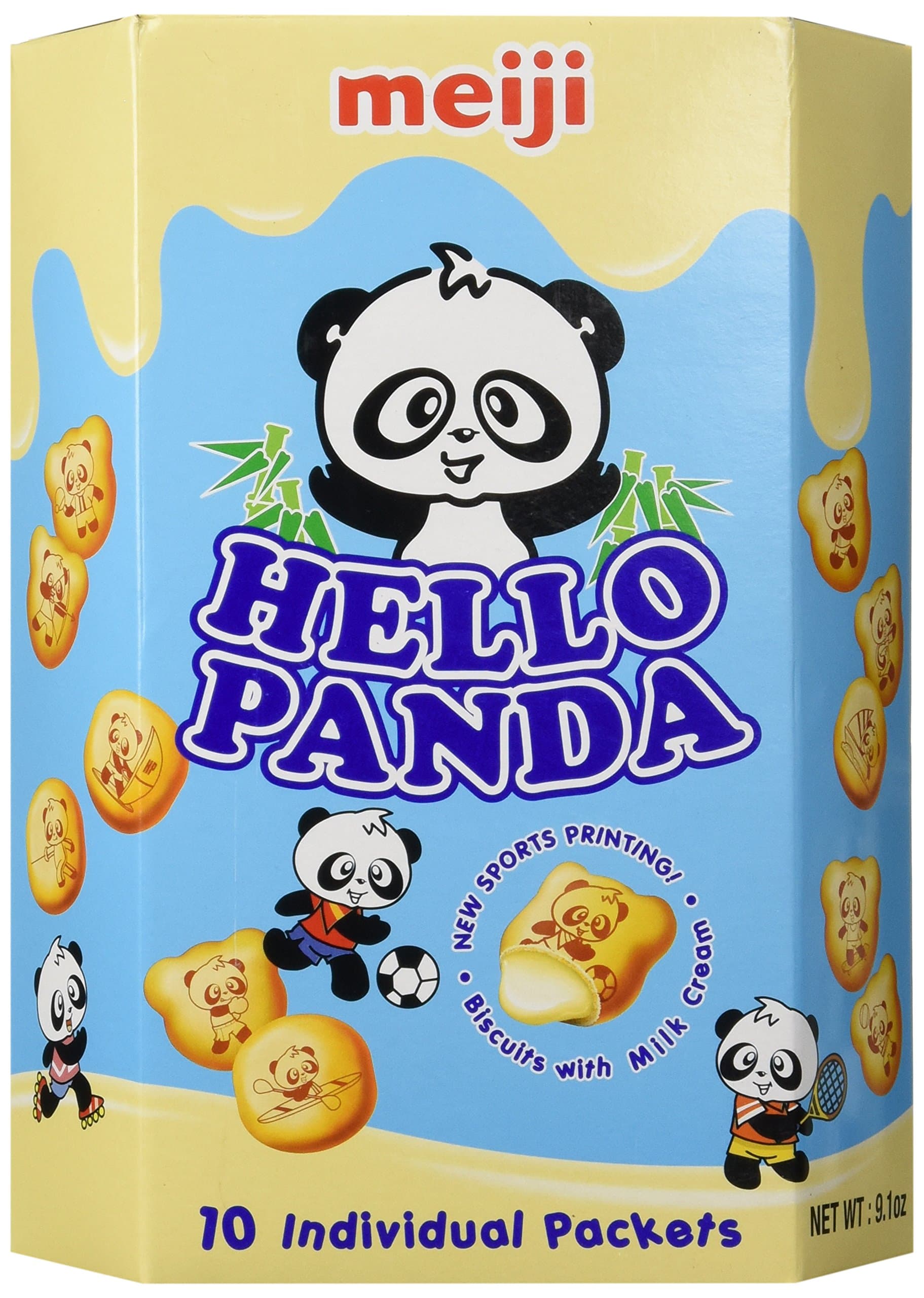 Hello Panda Milk Cream Biscuits (Large Box) 9.1 Oz.