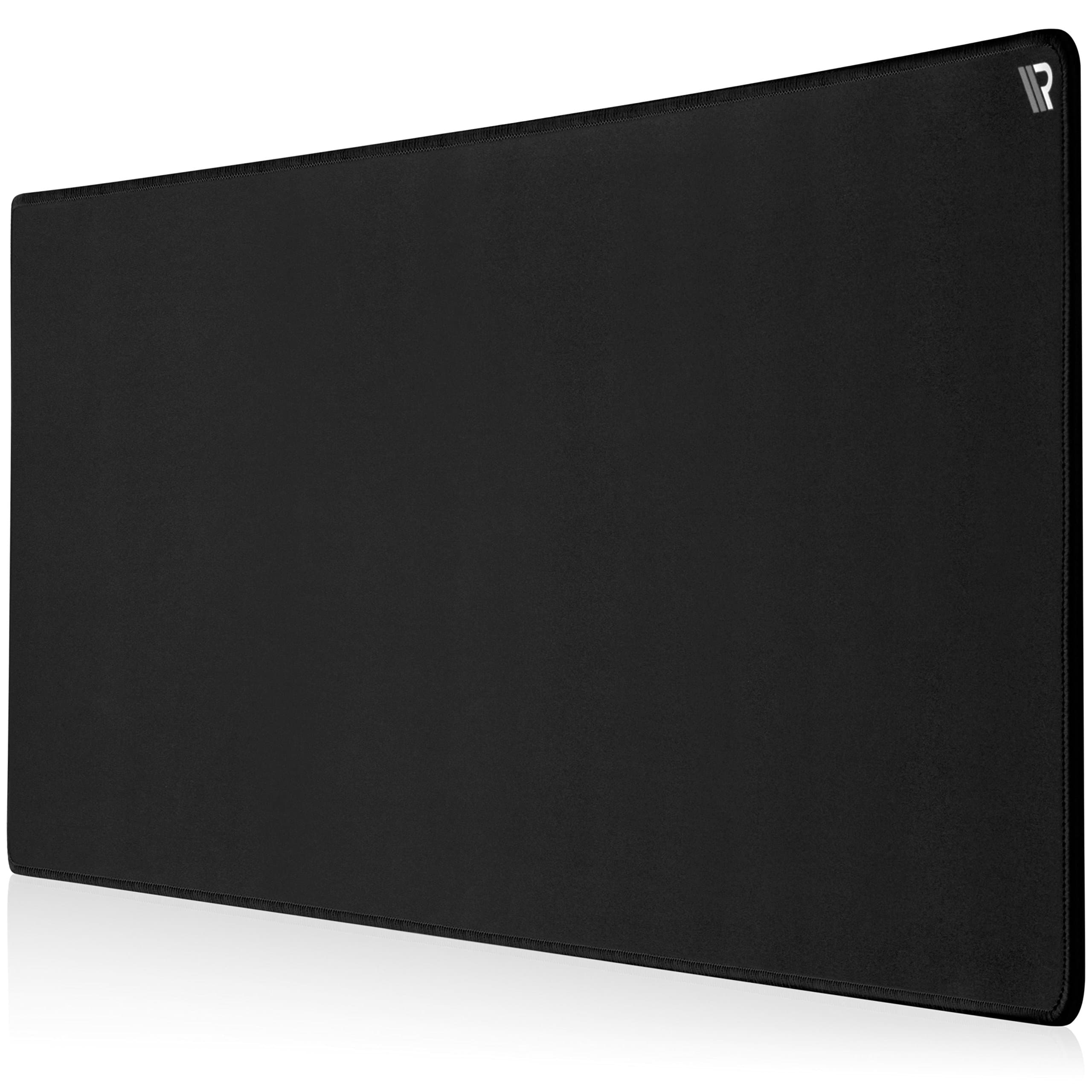 Raw PC Gear - Extended Mouse Pad 36"x12" - 4mm Thick - Minimal Logo - Stitched Edges & No-Slip Rubber Backing - Extra Large XXL Wide & Long Mouse Mat