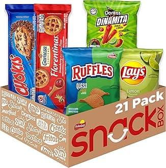 Frito-Lay Sabritas and Gamesa Variety Pack, (Pack of 21)