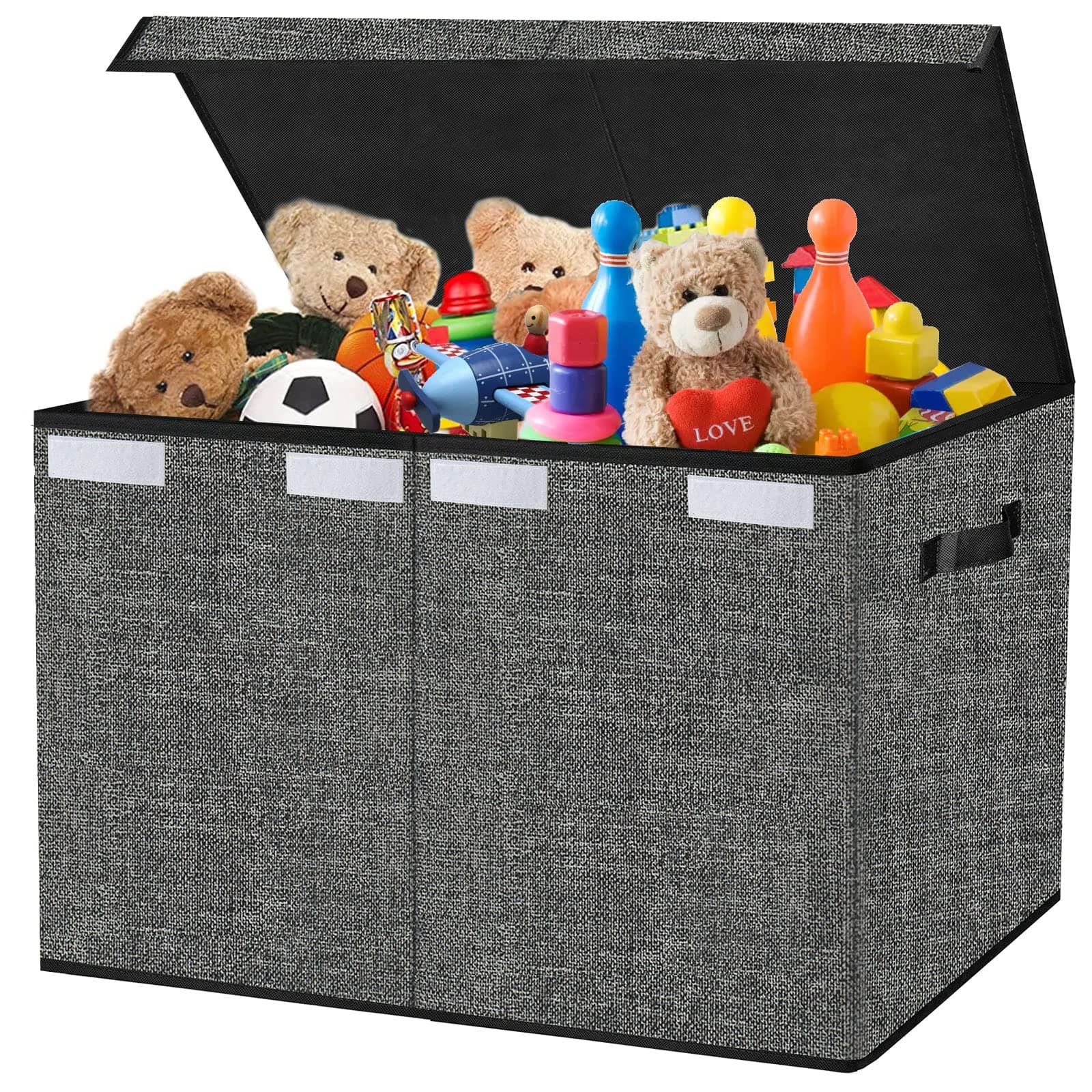 Large Kids Toy Chest Box with Lid