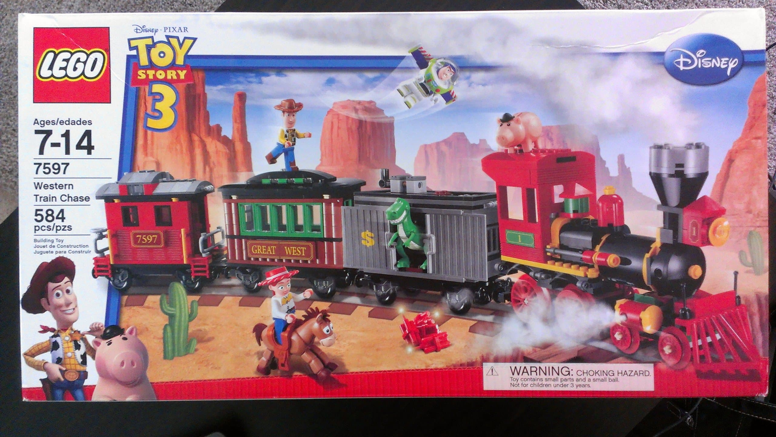 Toy Story Western Train Chase (7597)