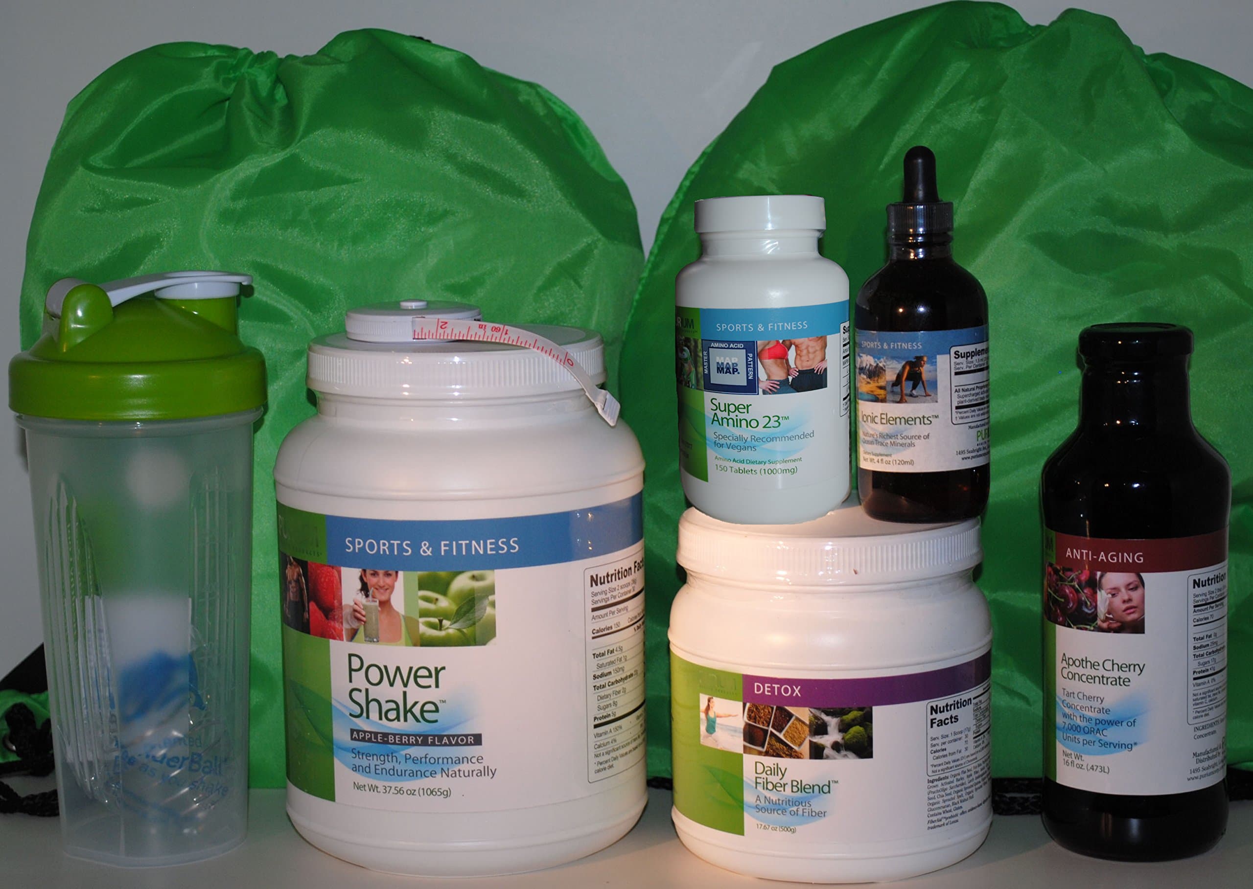 Purium 10 Day Transformation Cleanse with a Free Second Gym Bag!