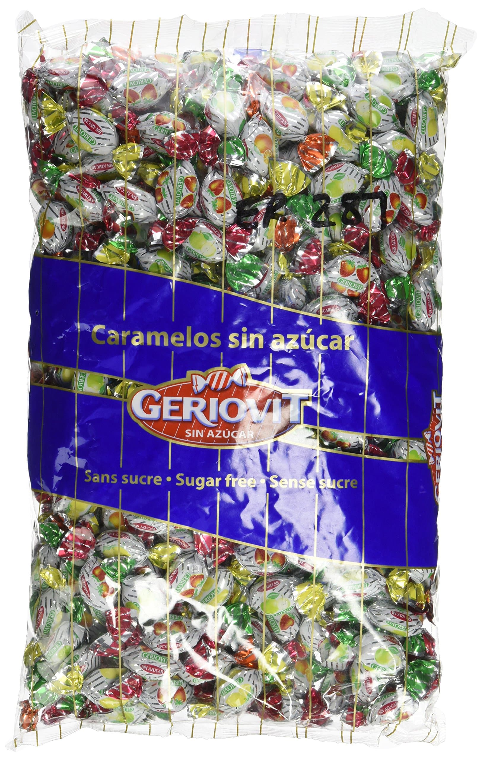 Gerio Sugar Free Sour Fruit Boiled Sweets 1 kg