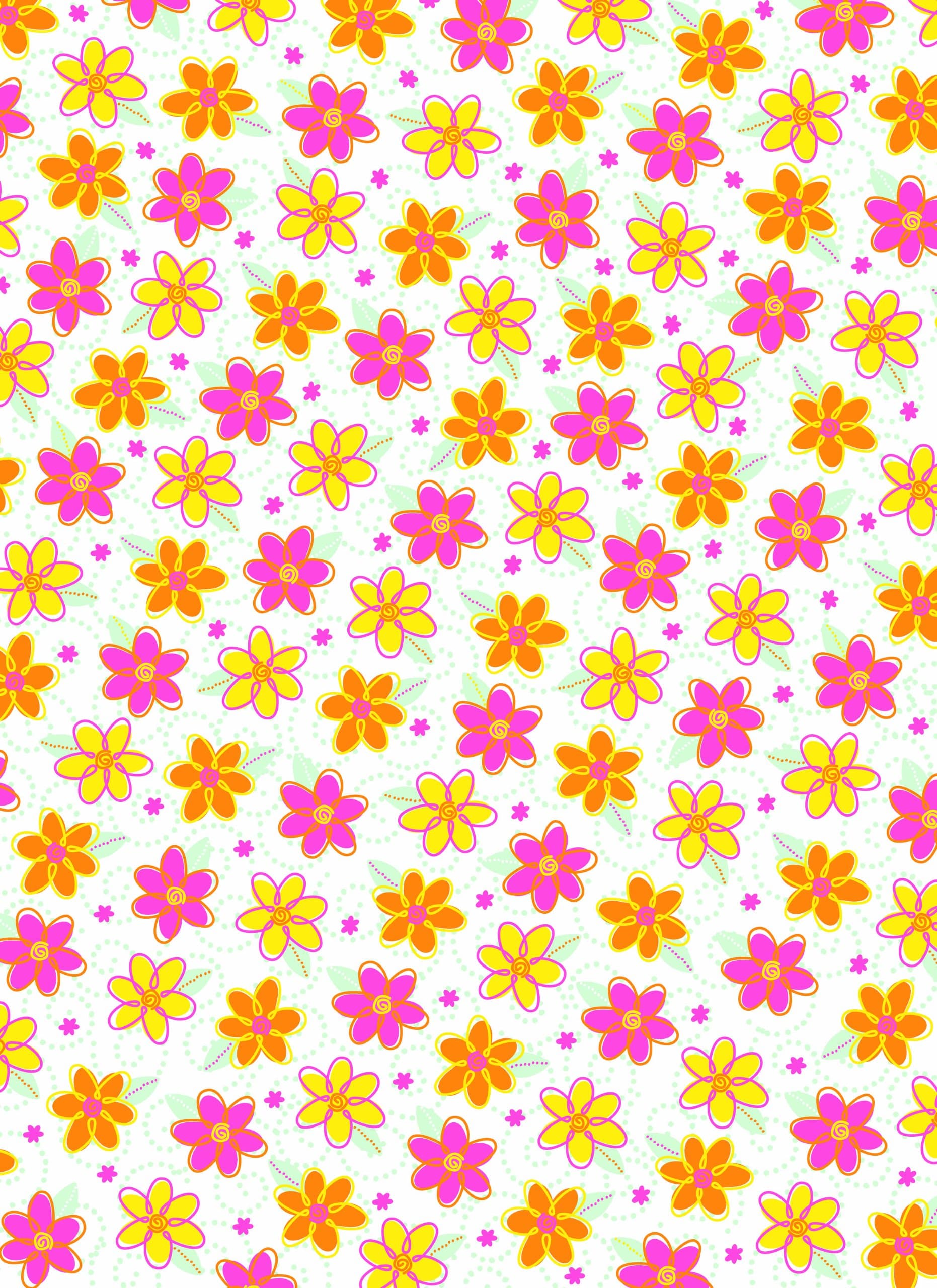 Wilton Random Floral Sugar Sheet