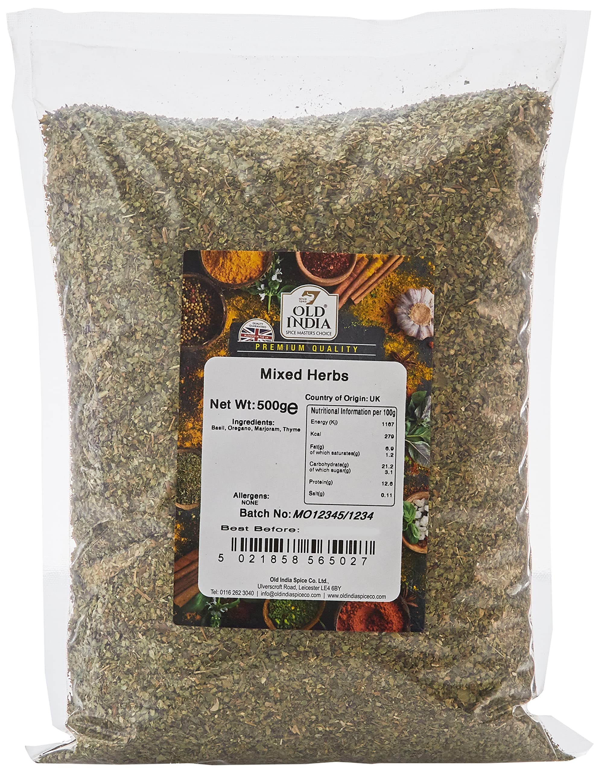 Old India Mixed Herbs 500 g