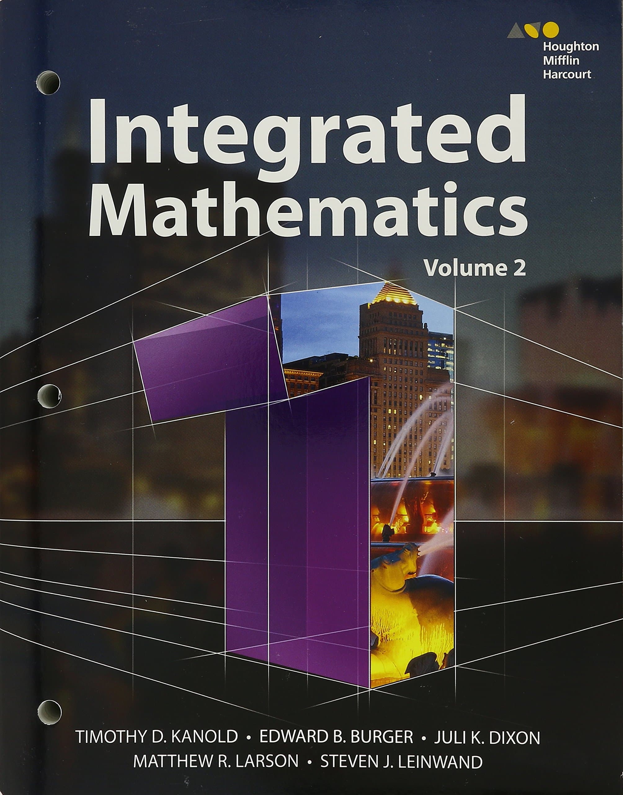 Hmh Integrated Math 1 (2): Interactive Student Edition Volume 2 (Consumable) 2015