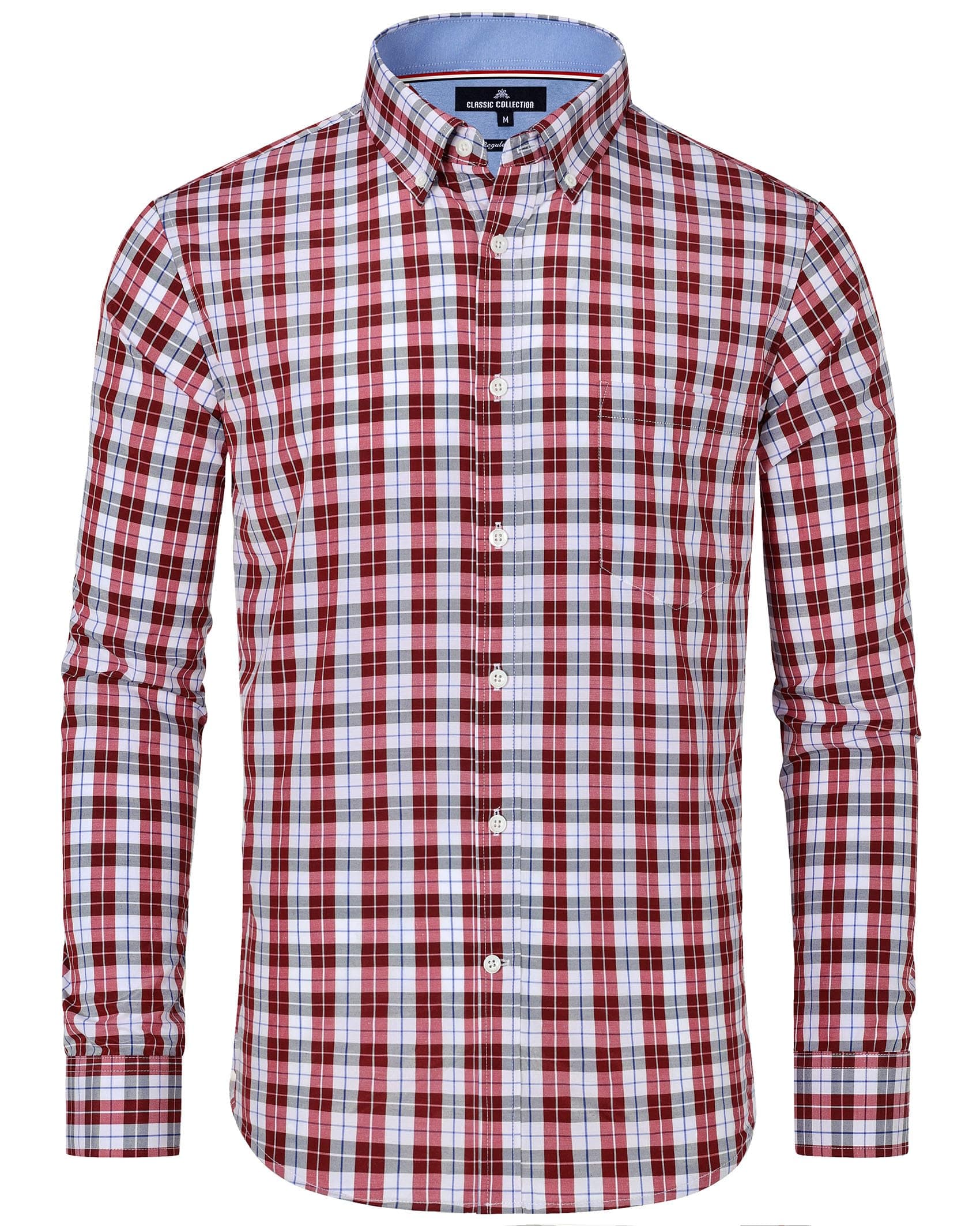 Alimens & Gentle Men's Classic Button Down Shirt