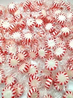 Starlight Peppermint Candy Bulk - 1 Pound Individually Wrapped - Easter Candy, Easter Basket Stuffers & Fillers, Mint Candy