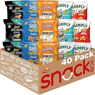 Frito Lay Ultimate Smart Care Package 2.0, Variety Assortment of Snacks (Pack of 40)