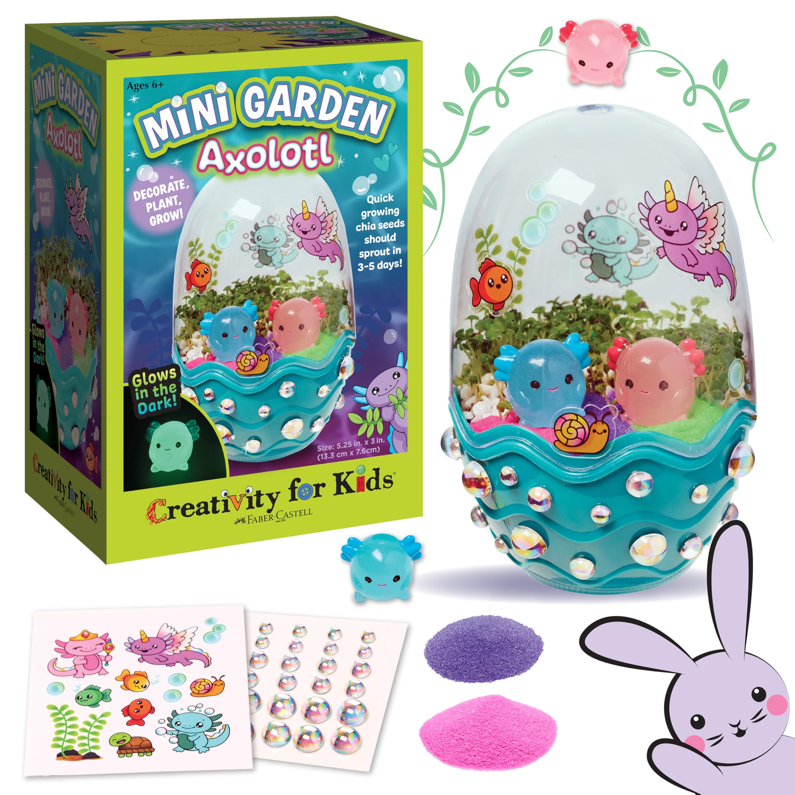 Creativity for Kids Mini Garden: Axolotl