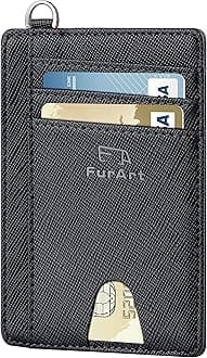 Slim Minimalist Wallet, Front Pocket Wallets, RFID Blocking, Credit Card Holder for Men