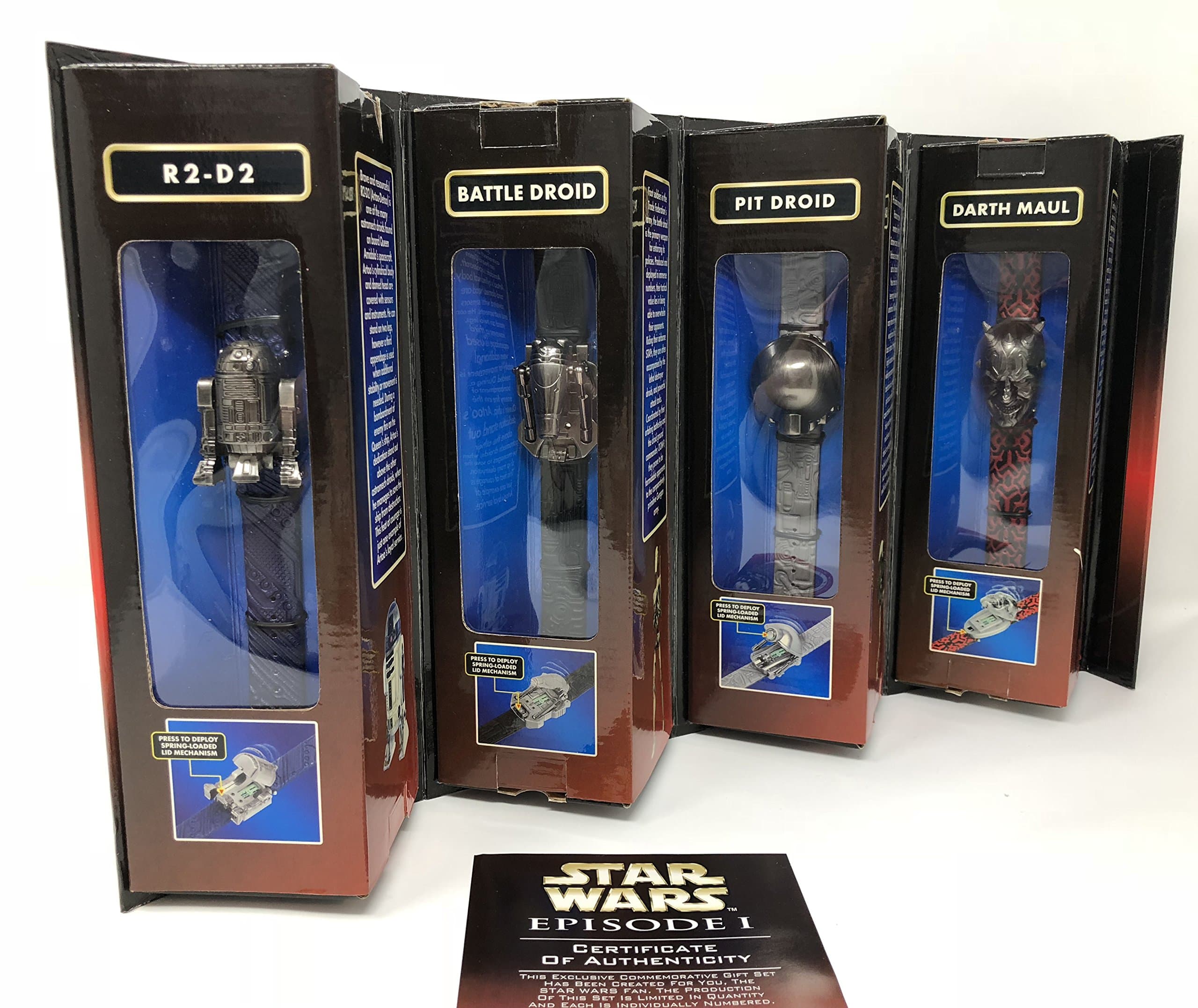 Star Wars Episode 1 Die Cast Watch Collection