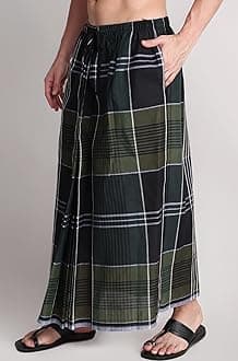 Gowri Tex Elastic Premium Cotton Lungis Pack Of 1