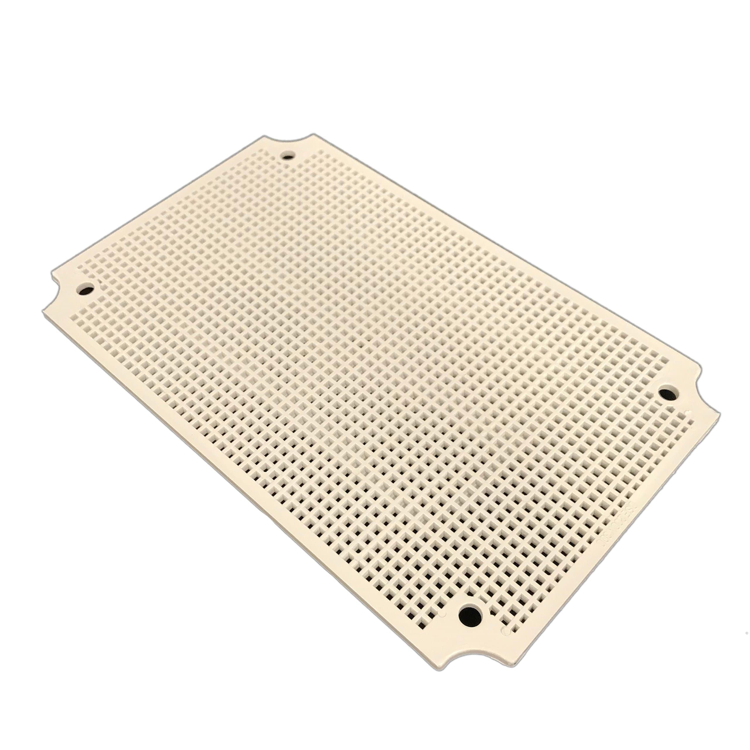 Crescent Enterprises Bud Industries Nbx 32916 Pl Abs Plastic Internal Panel, 10 1 2 Inch Length X 6 11 16 Inch Width X 1 8 Inch Thick, For Nbf Series Boxes