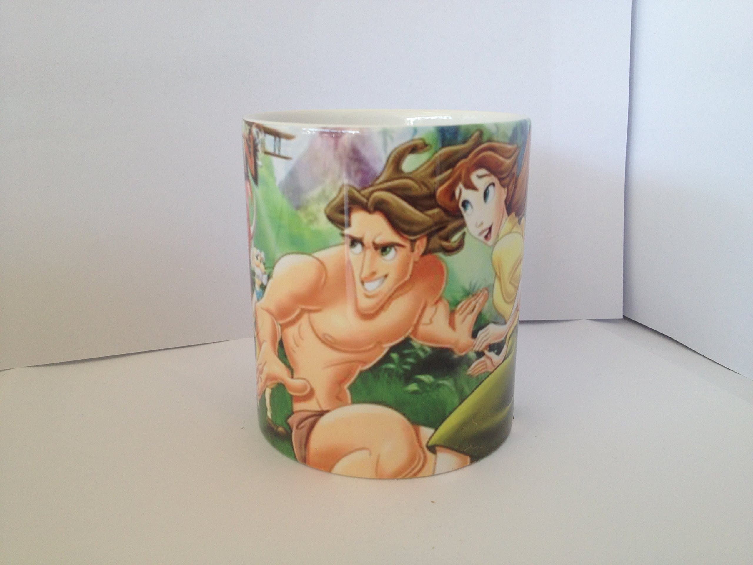 fcfTarzan Mug Cup Walt Disney Memorabilia