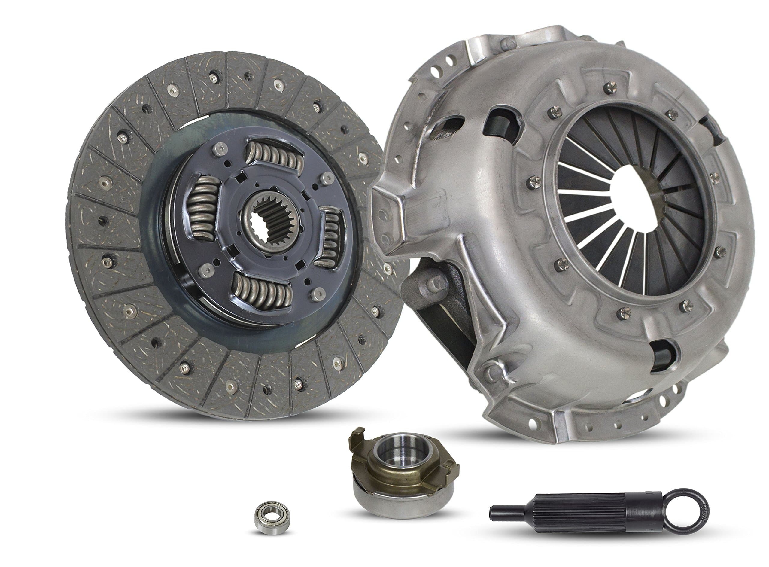 Clutch Kit Compatible With Vitara Grand Vitara Tracker EX LX Base ZR2 JLS JLX JS Limited 1999-2005 2.5L 2500CC V6 GAS DOHC Naturally Aspirated (04-200)