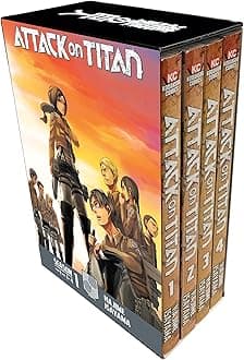 Attack on Titan Season 1 Part 1 Manga Box Set (Attack on Titan Manga Box Sets)