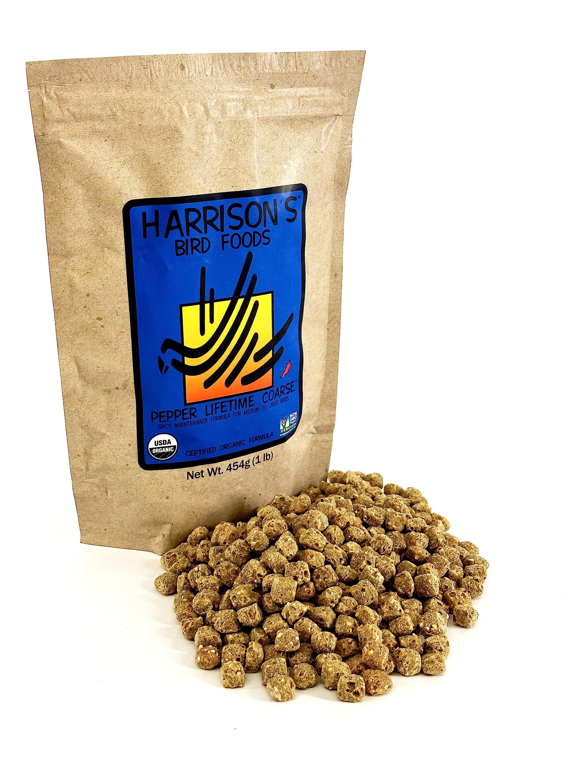 Harrison's Organic Pepper Lifetime Coarse 1 Lb.