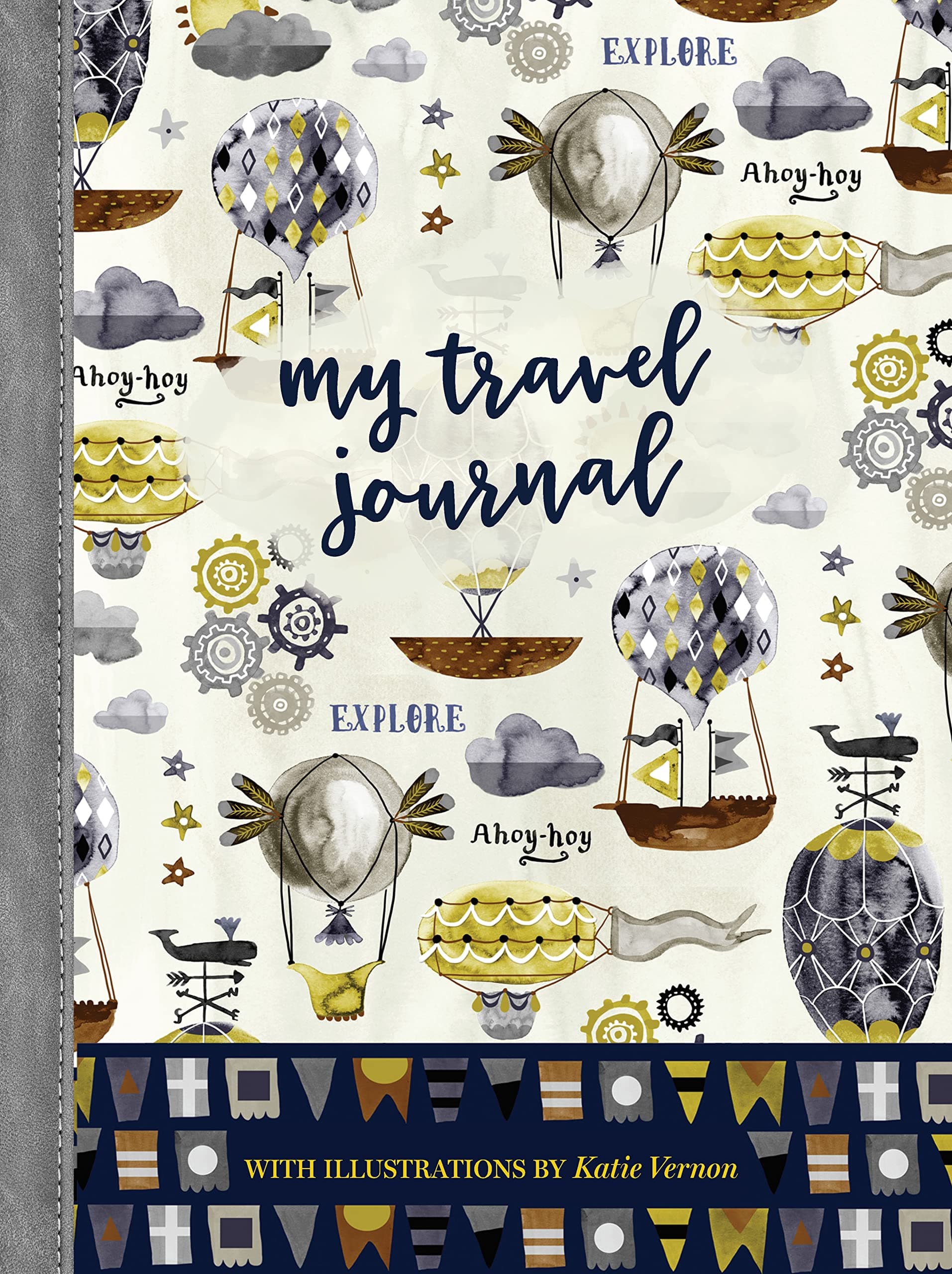 My Travel Journal (Quiet Fox Designs) Part Trip Planner, Part Travel Diary, with a Day-by-Day Log, Room for Emergency Information, Reservations, Lists, Budgets, & Checklists in a Convenient 6x8 Size