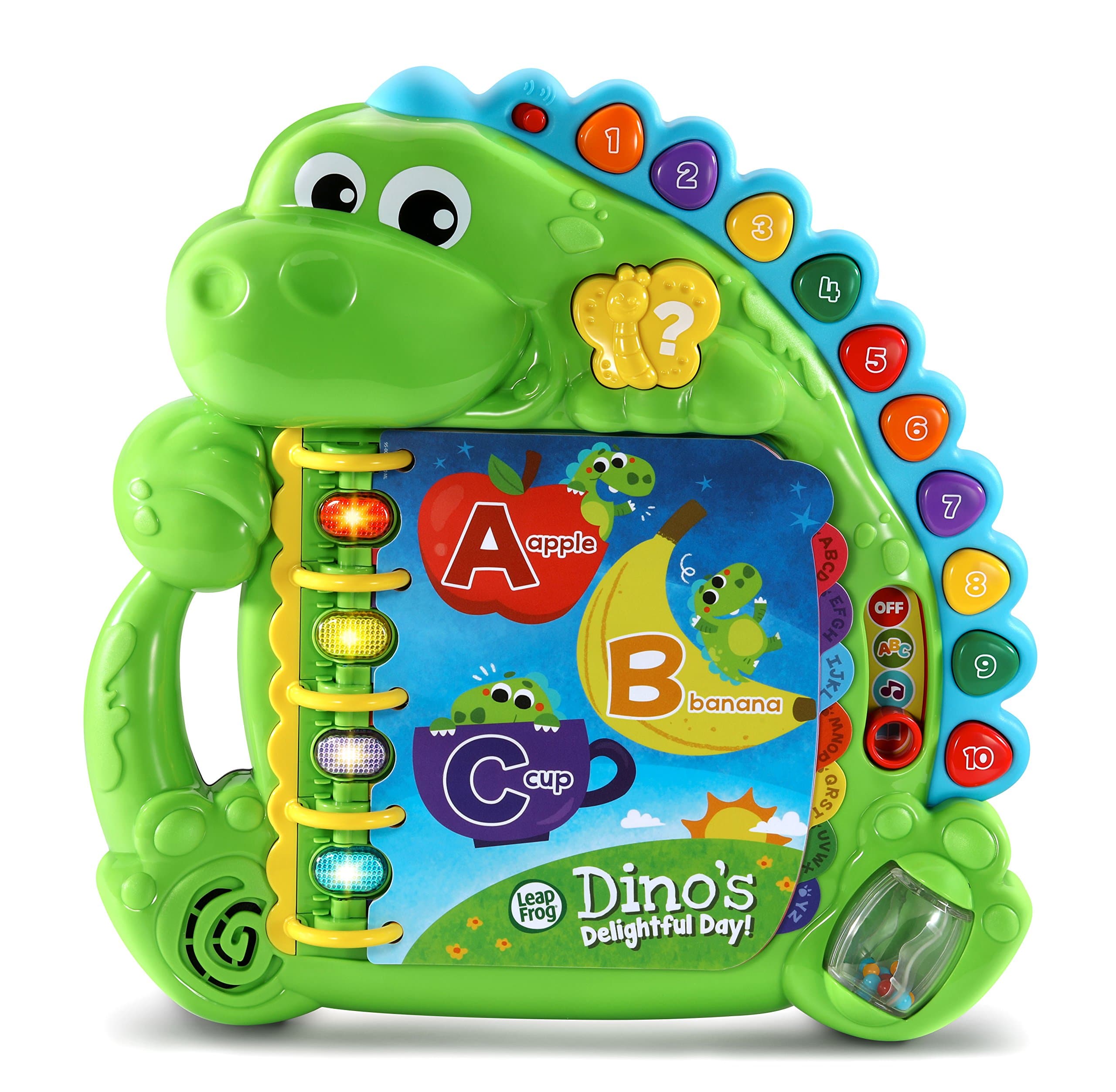 Dino's Delightful Day Book, Multicolor