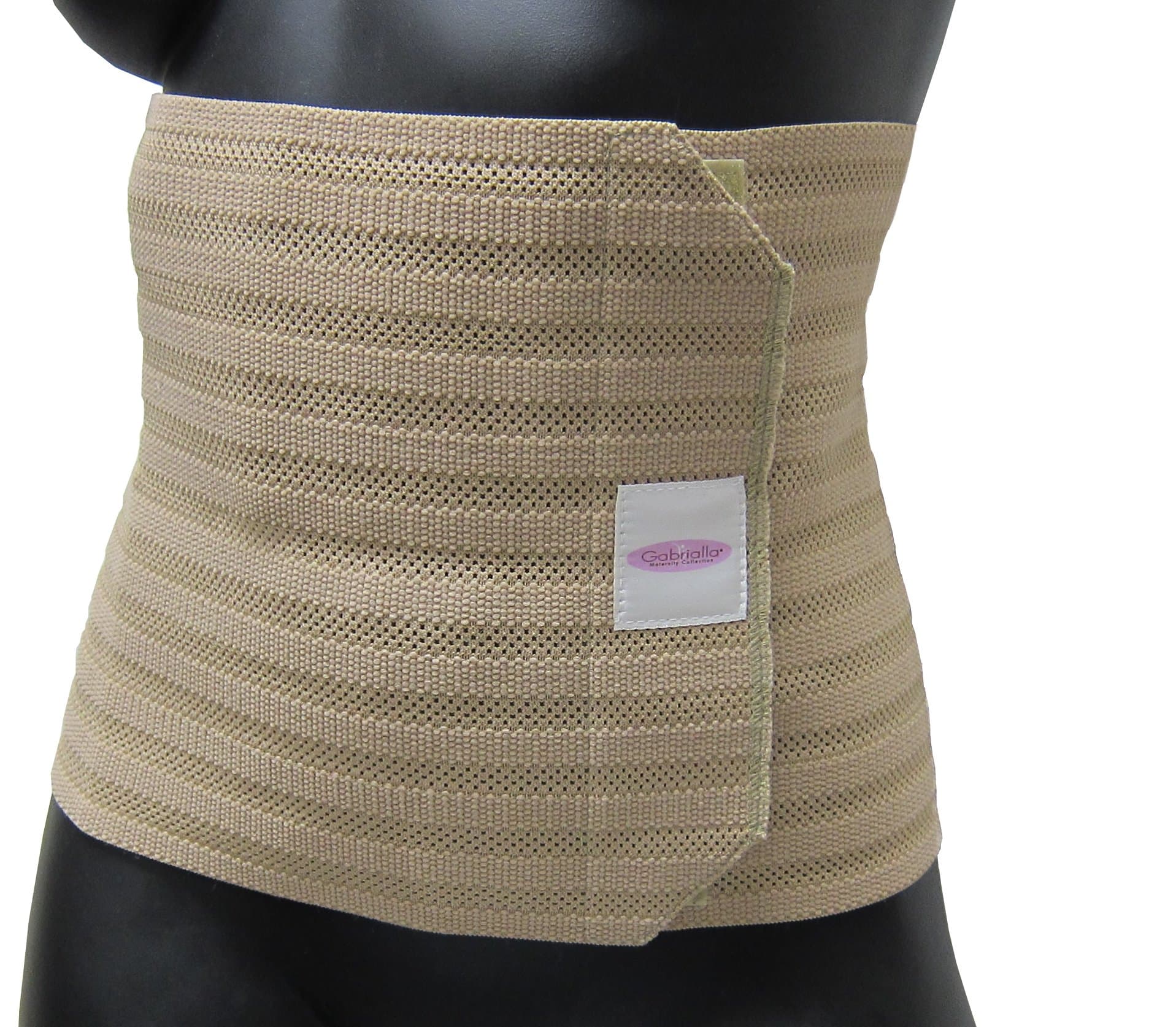 Gabrialla Breathable Abdominal Support Binder-Beige-XX-Large