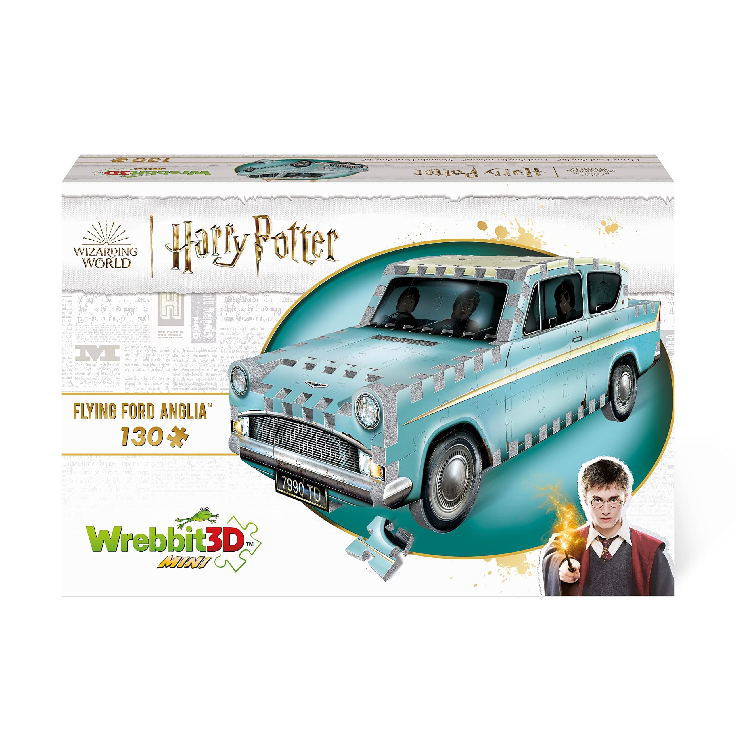 Wrebbit 3D Harry Potter: Flying Ford Anglia Mini (130pc)