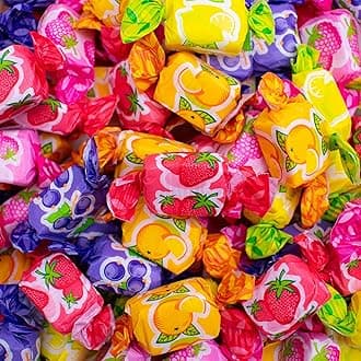 Fruit Chews Sweets - 1 Kilo Bulk Bag - 1KG - Assorted Sweet Pick and Mix for Parties, Gifts, and Sharing.