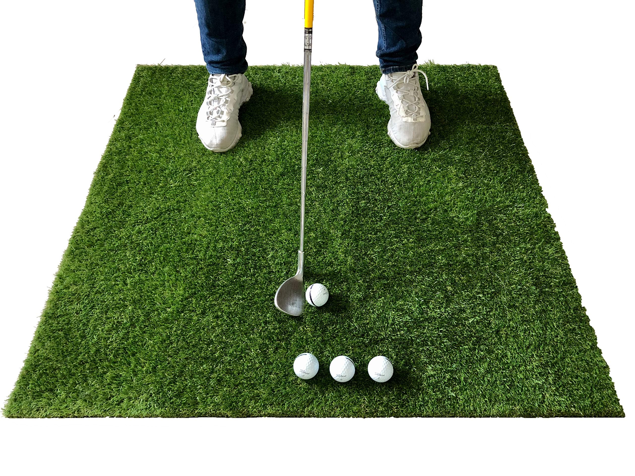 Artificial Grass Direct Driving Chipping Pitching Putting Large Golf Grass Practice MAT (Green)