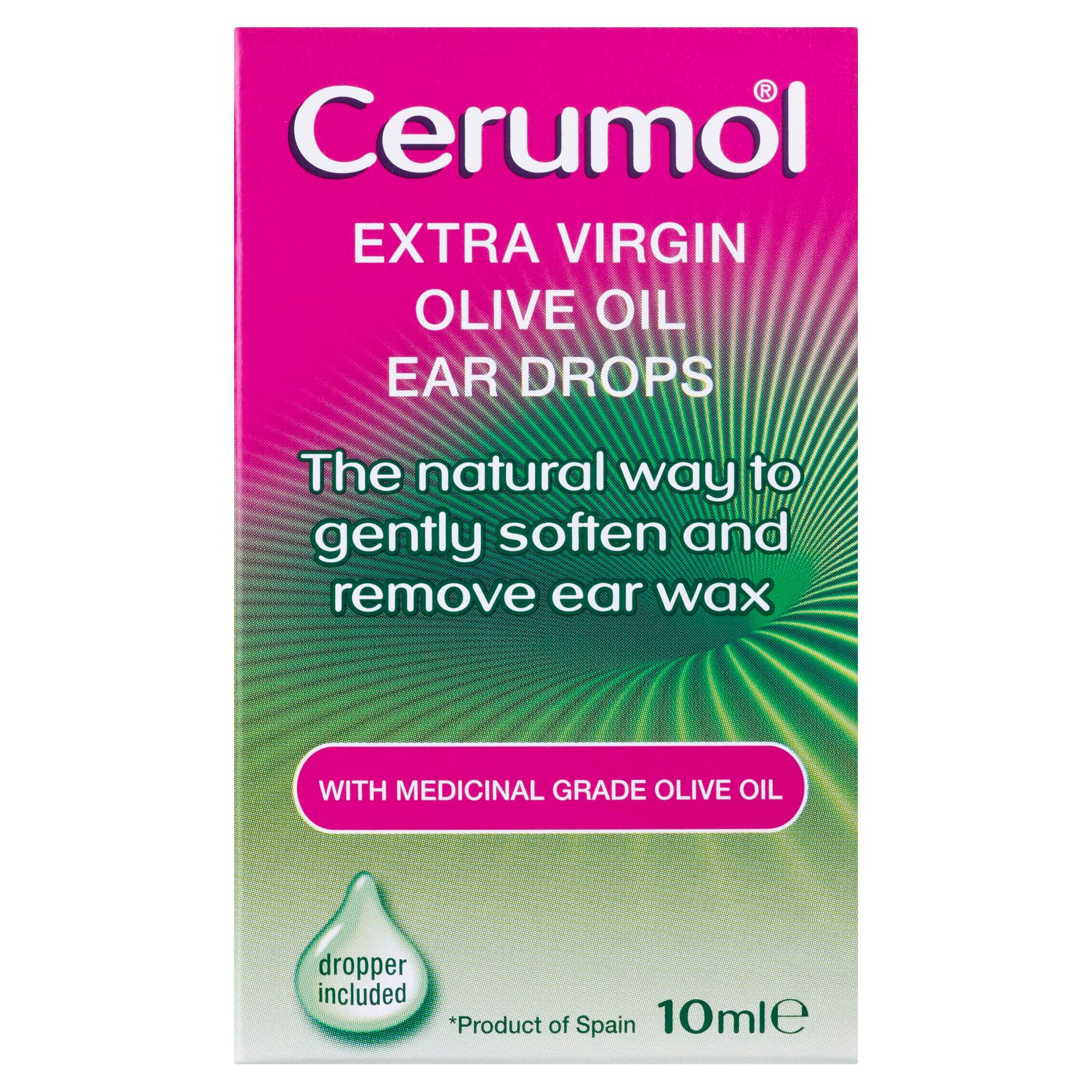 Mtsbitia Cerumol Olive Oil Ear Drop, 10 ml (Pack of 1)
