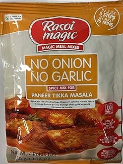 Rasoi Magic Paneer Tikka No Onion No Garlic Ready to Cook Spice Mix 1.76oz