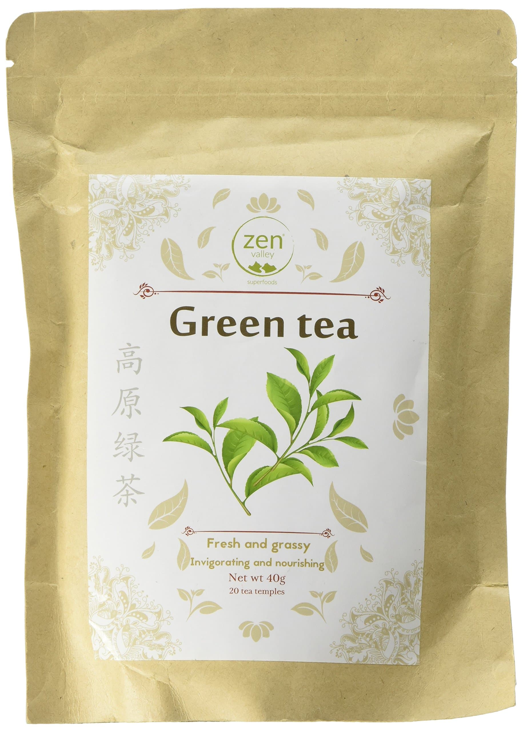 Highland Green Tea, 20 pyramid tea bags