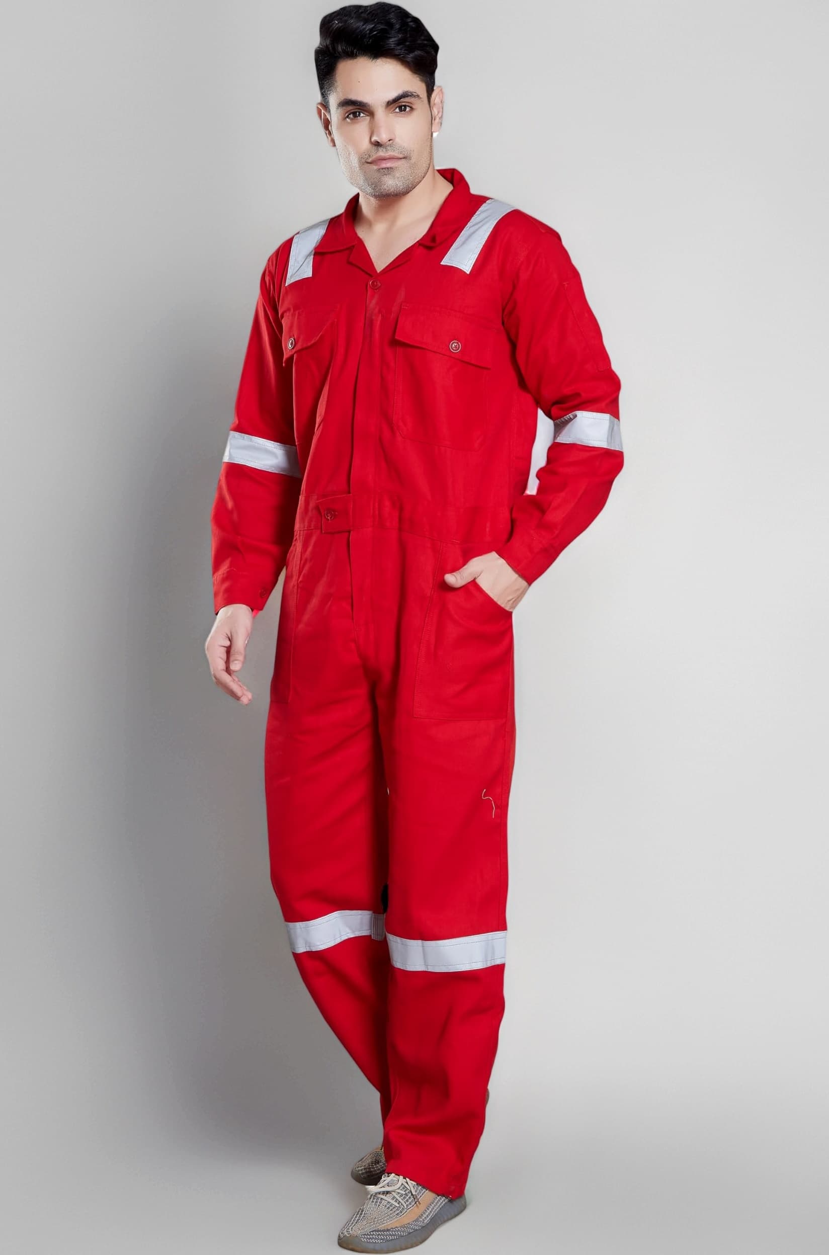 TrendyUniform Reflective Boilersuit for men Paint coveralls