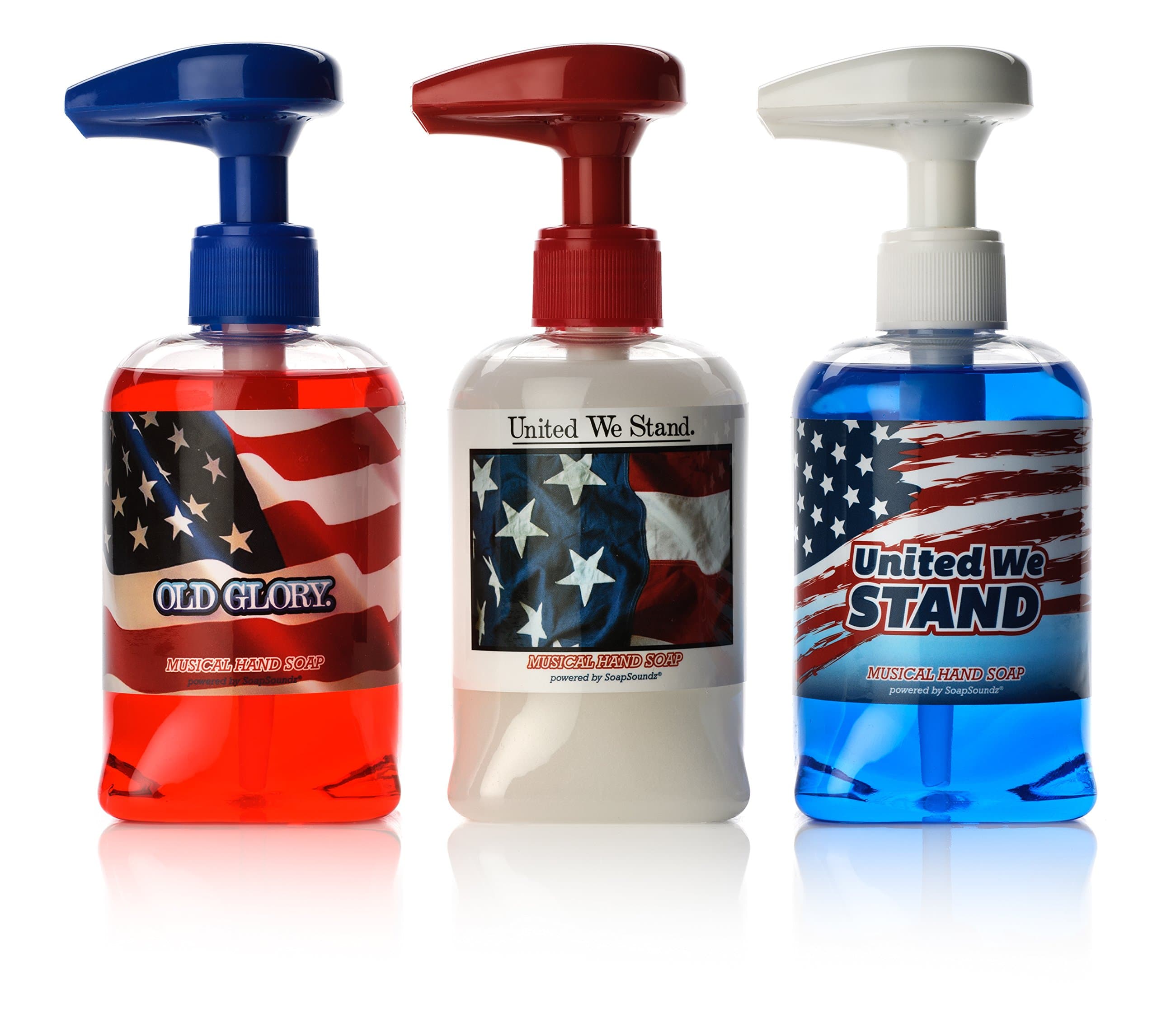 Musical Hand Soap Patriotic Set (3 Pack)