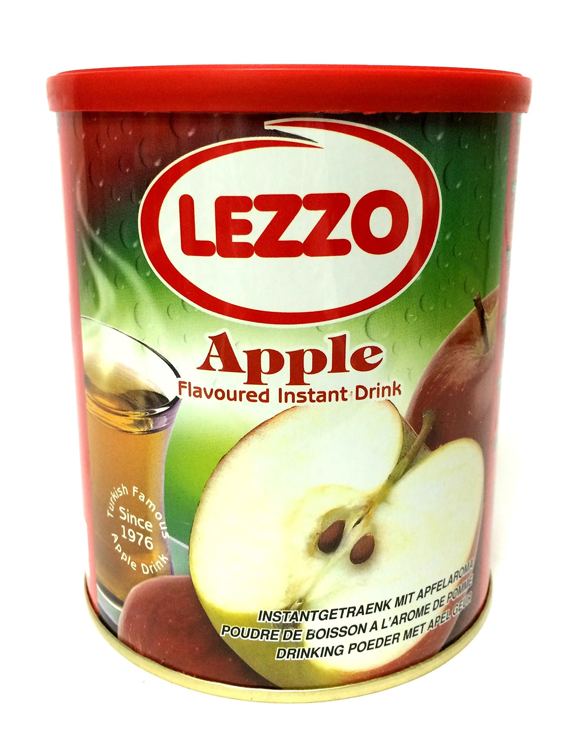 4 x 700 g Lezzo instant drink with apple flavor