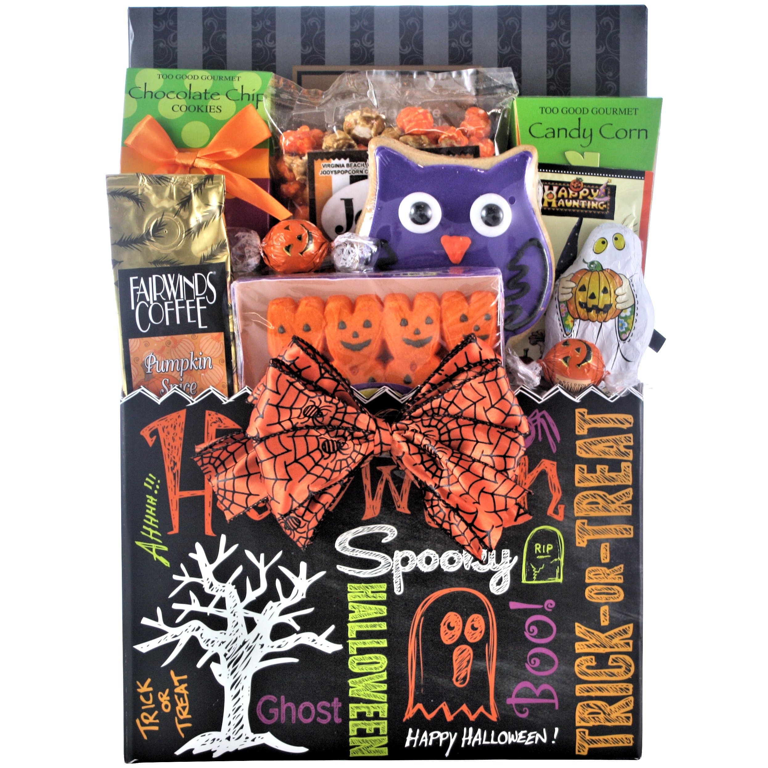 Hauntingly Delicious: Gourmet Halloween Gift Basket