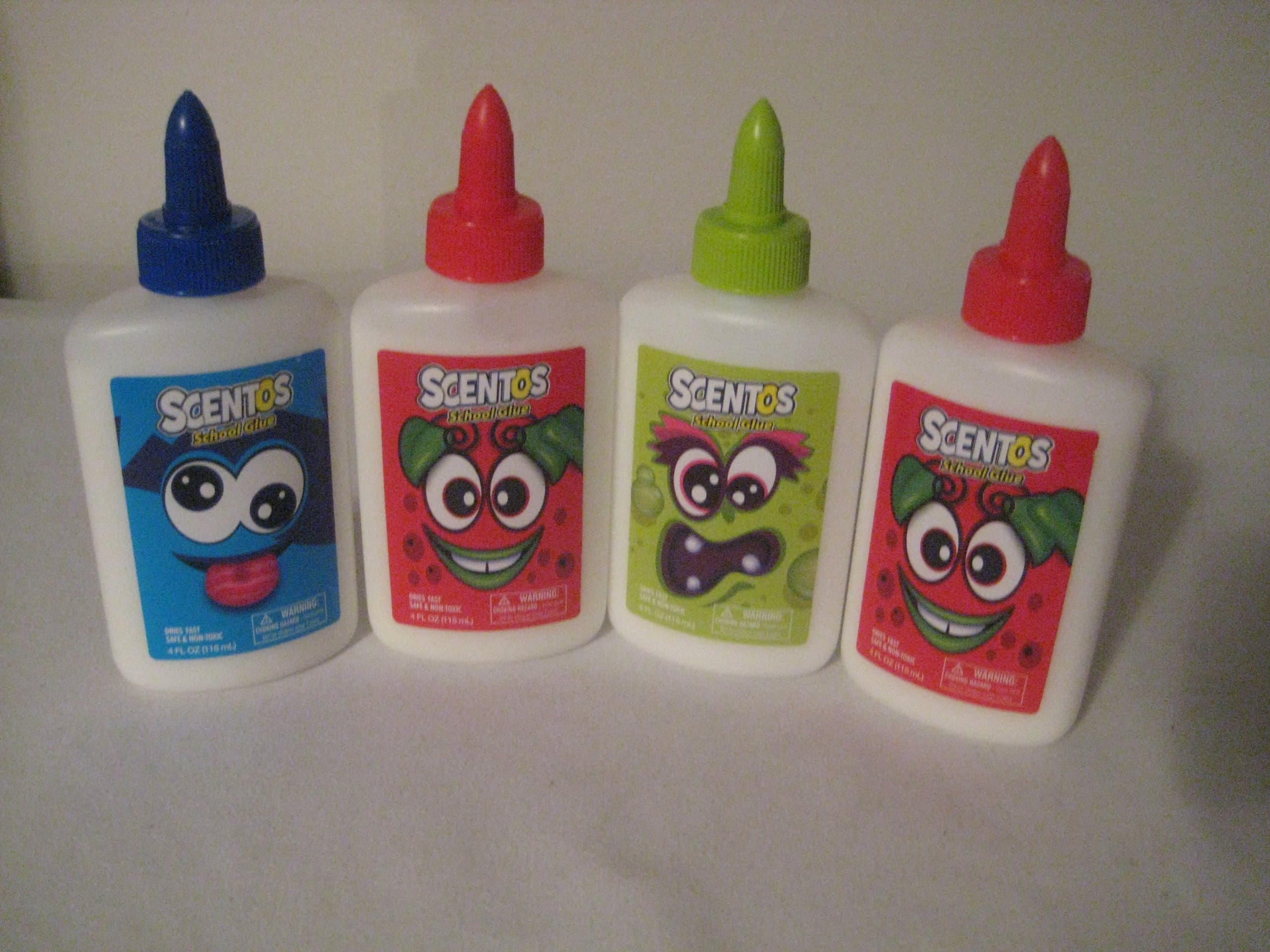 Scentos Scented Glue Safe and Non Toxic 4 Fl (4 Pack)