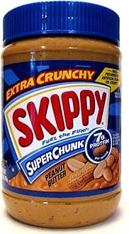 Skippy Extra Crunchy SuperChunk Peanut Butter (Pack of 2) 28 oz Jars
