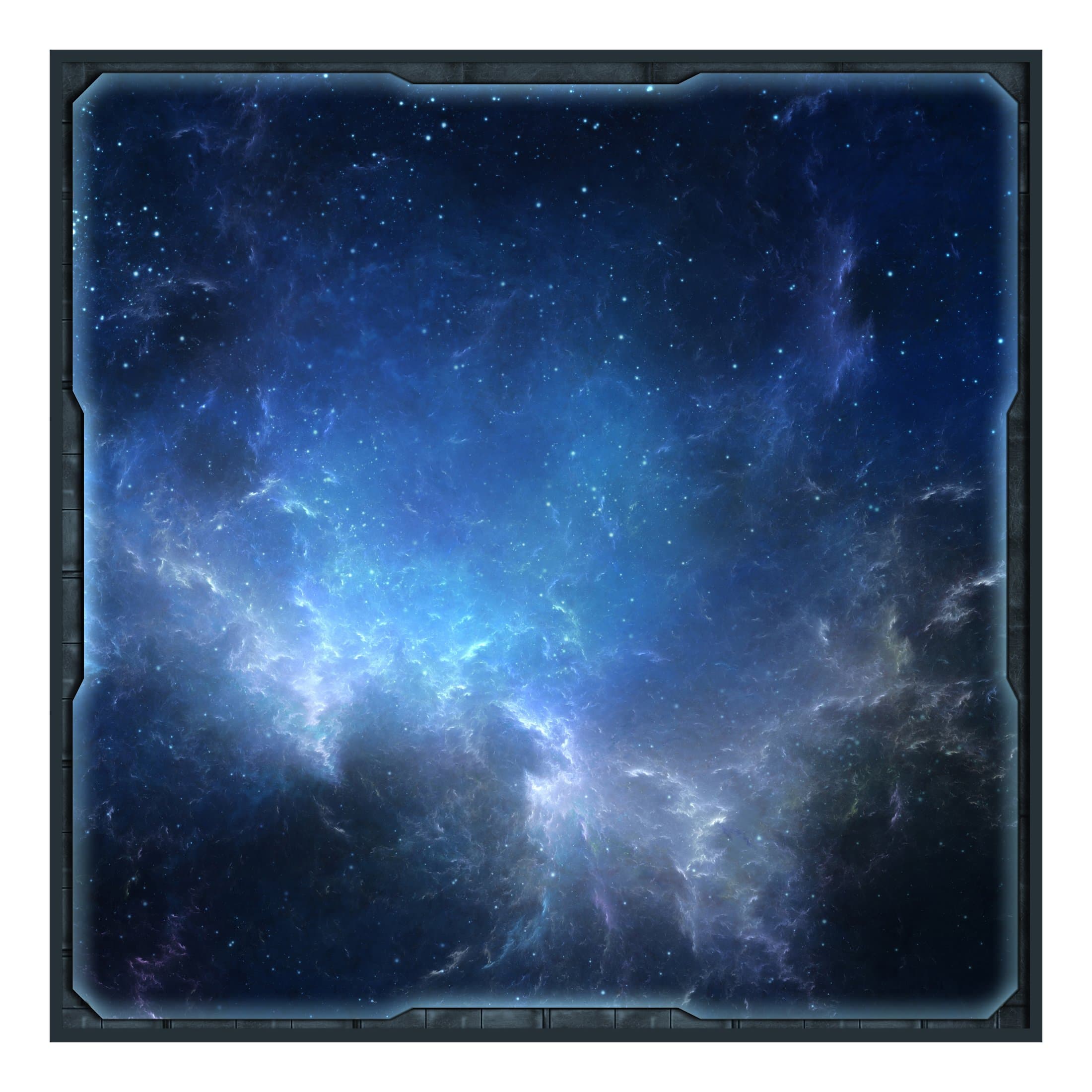 The Blue Tempest - Canvas Battle Mat for Strategy Space Games