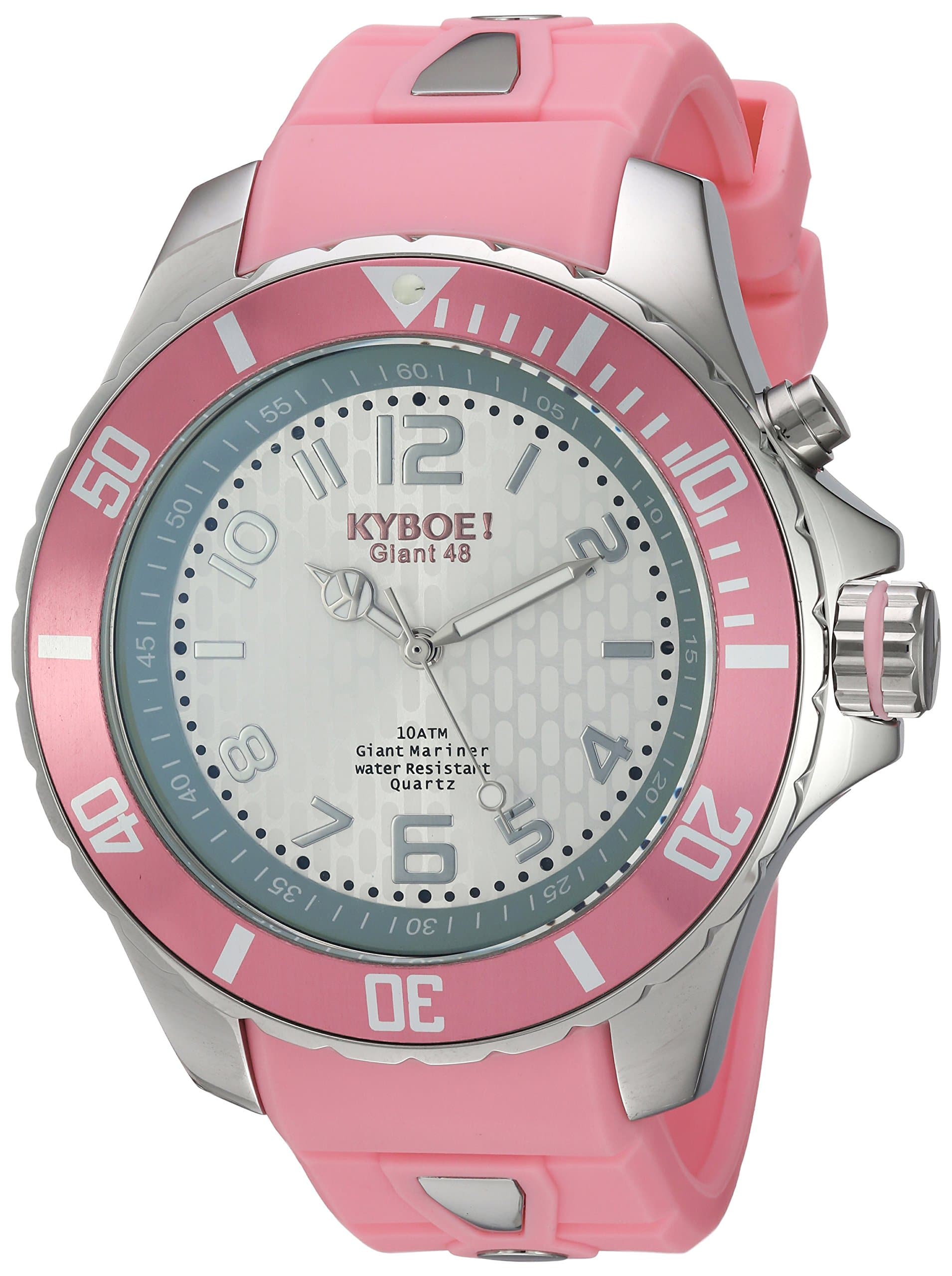KYBOE! Unisex KY.48-028.15 Power Analog Display Quartz Pink Watch